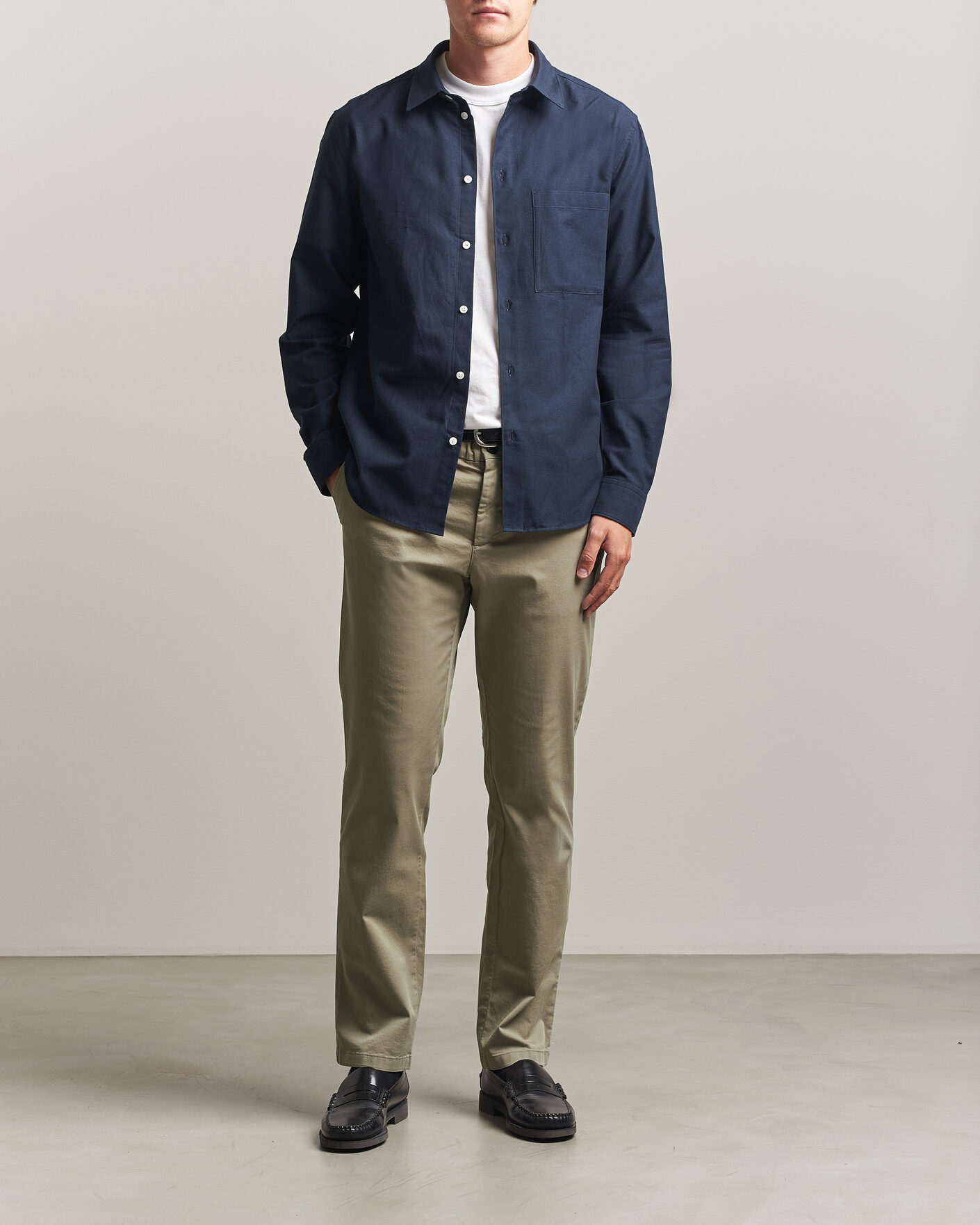 Hombres | Pantalones | J.Lindeberg | Chaze Cotton Stretch Pants Brindle