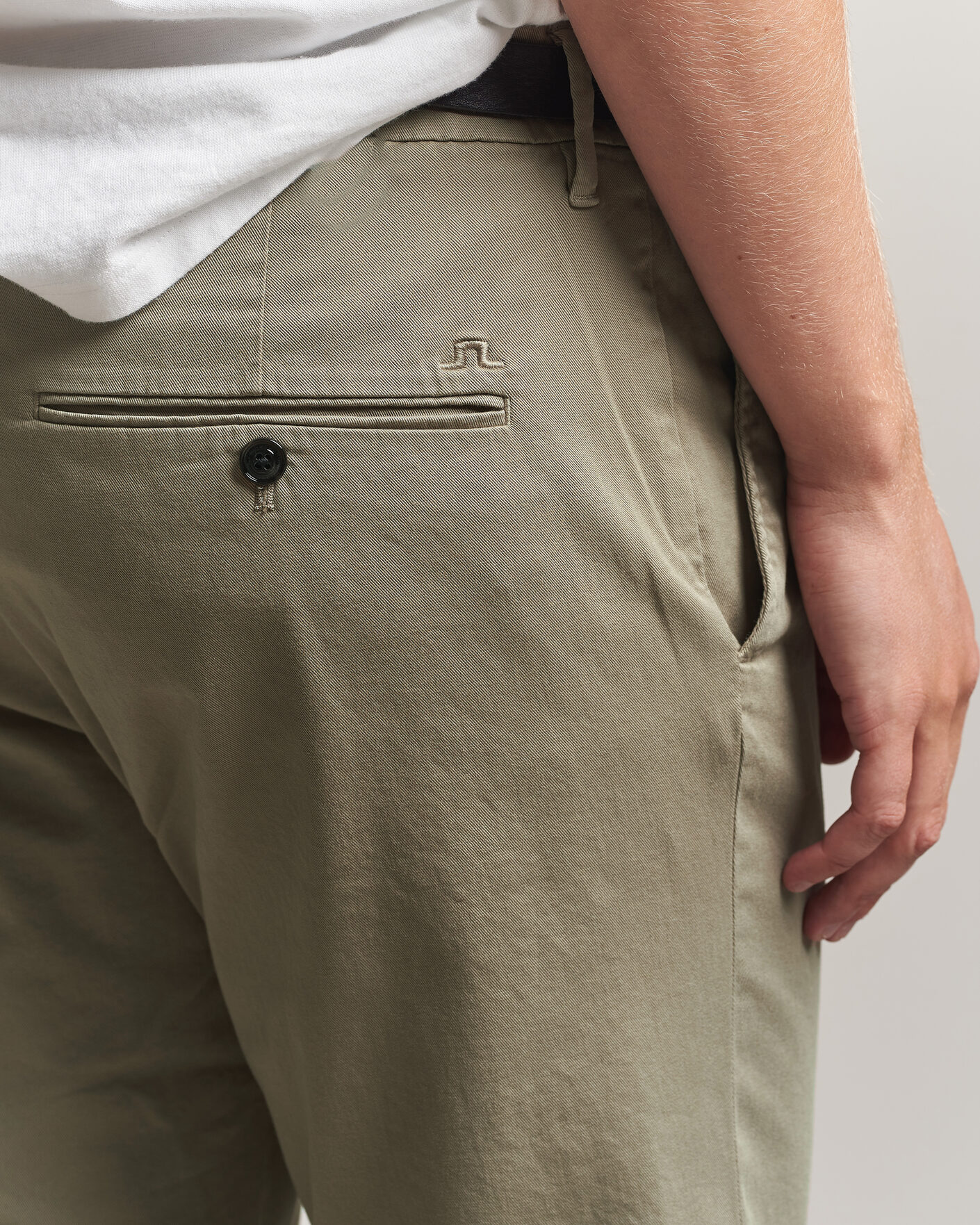 Hombres | Pantalones | J.Lindeberg | Chaze Cotton Stretch Pants Brindle