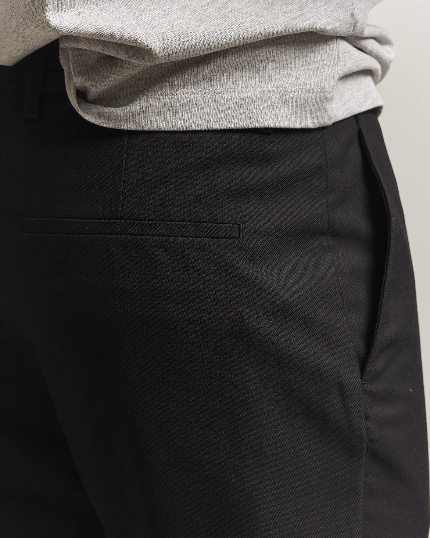 Hombres | Pantalones | J.Lindeberg | Logan Brushed Twill Pants Black