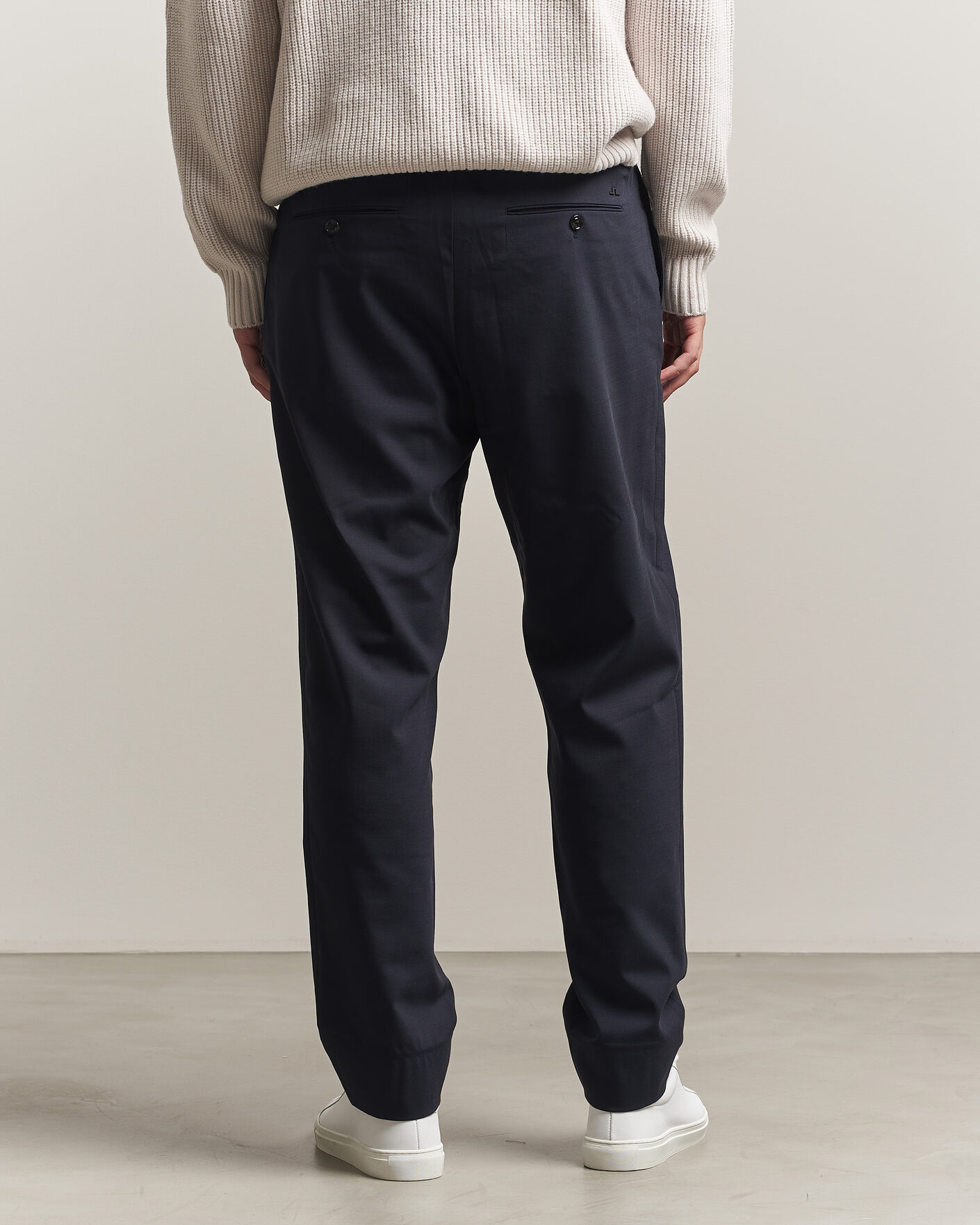 Hombres | Pantalones | J.Lindeberg | Harris Stretch Wool Pants JL Navy