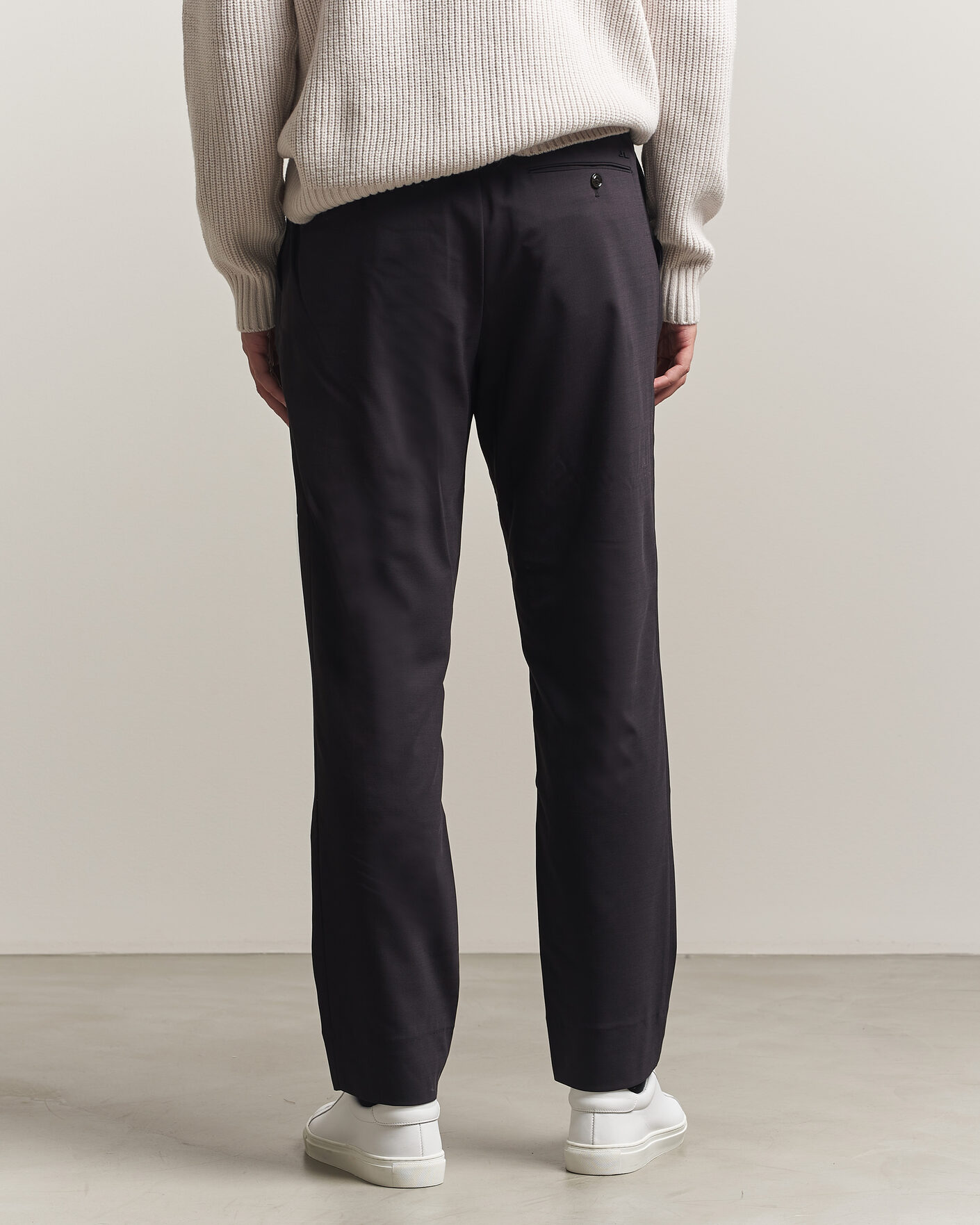 Hombres | Pantalones | J.Lindeberg | Harris Stretch Wool Pants Black