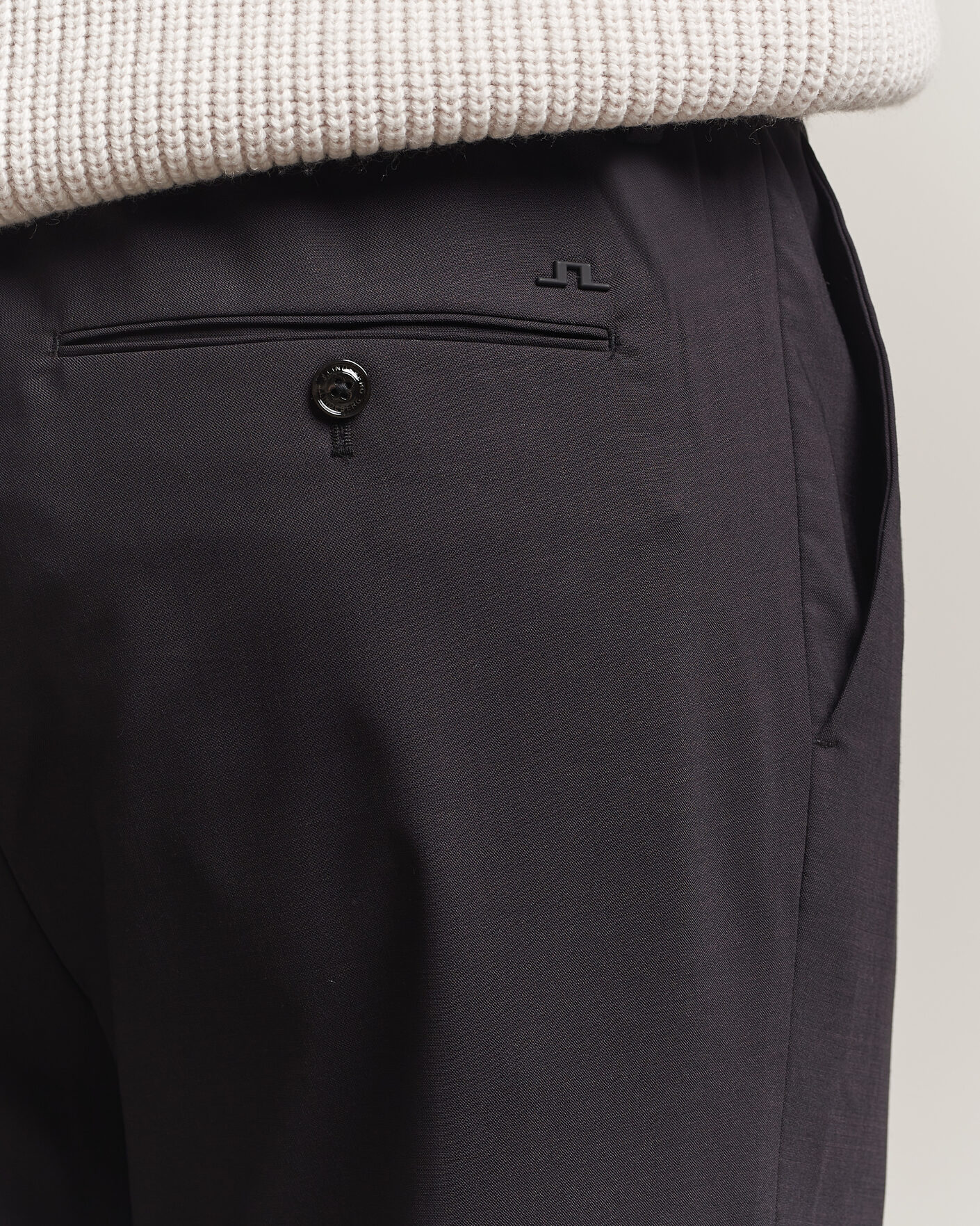 Hombres | Pantalones | J.Lindeberg | Harris Stretch Wool Pants Black