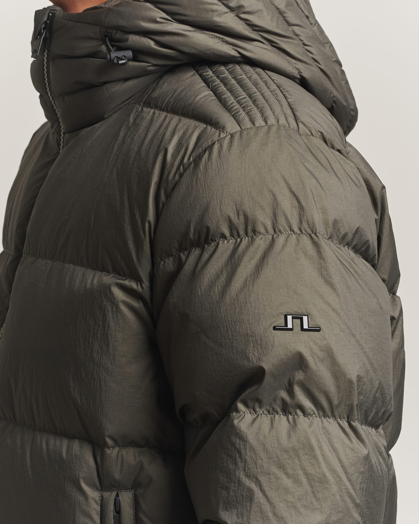 Hombres | Abrigos y chaquetas | J.Lindeberg | Daryl Crinkle Down Jacket Chimera Green