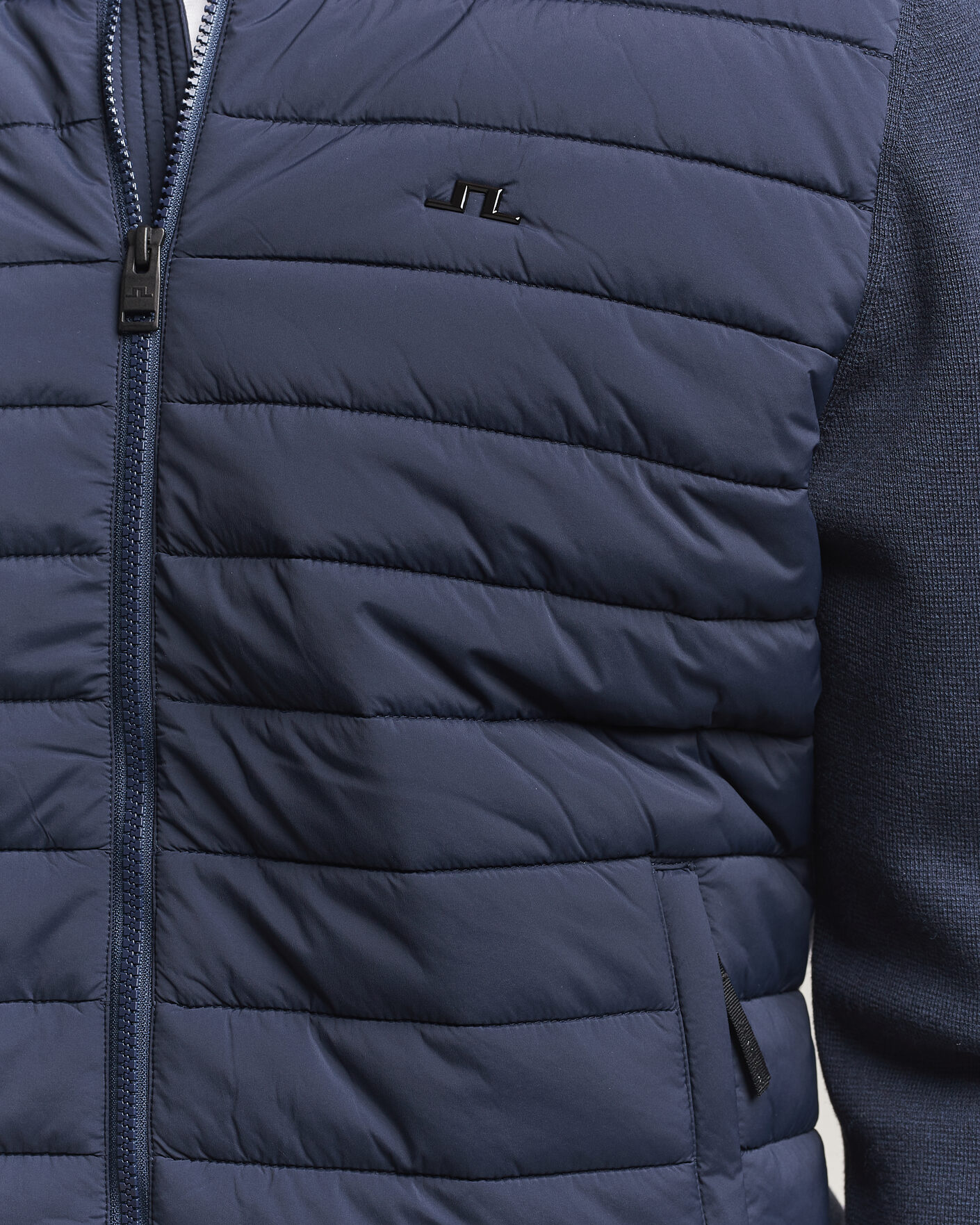 Hombres | Abrigos y chaquetas | J.Lindeberg | Boen Hybrid Jacket JL Navy