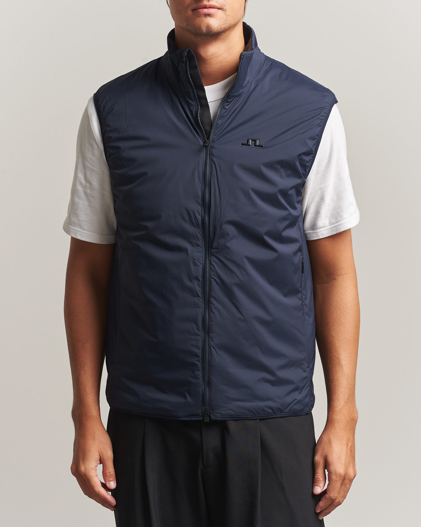 Hombres | Chalecos | J.Lindeberg | Clinton Padded Vest JL Navy