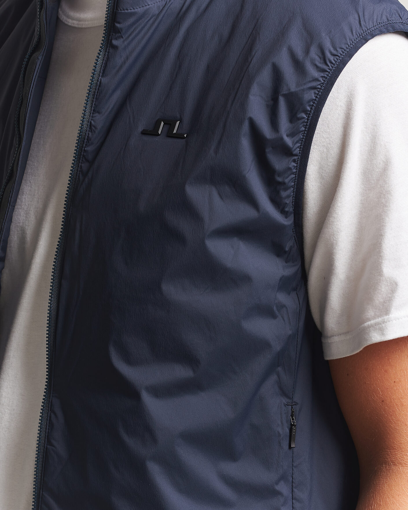 Hombres | Chalecos | J.Lindeberg | Clinton Padded Vest JL Navy