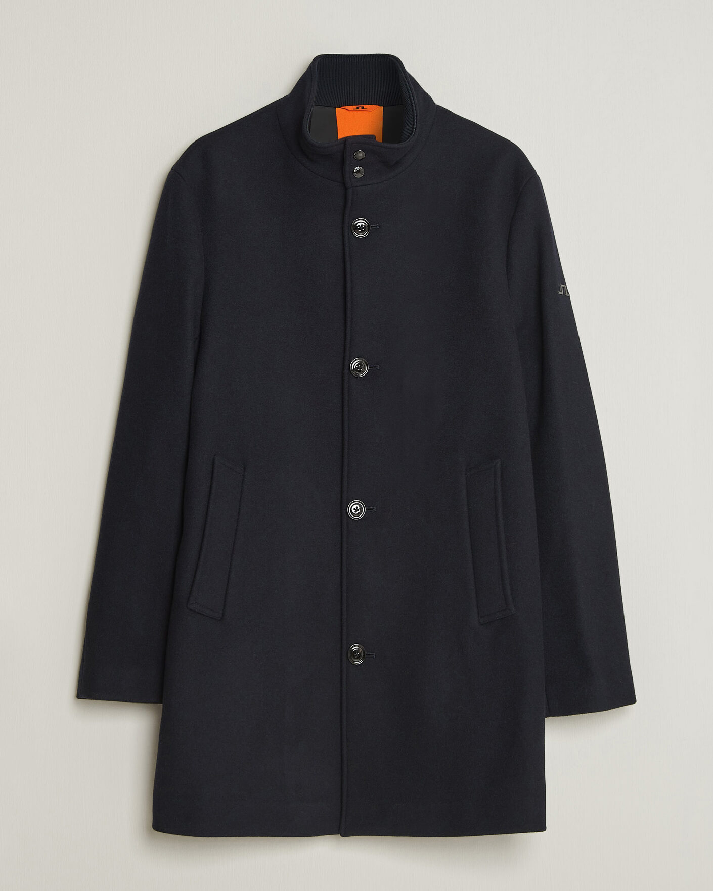 Hombres | Abrigos y chaquetas | J.Lindeberg | Lexon Wool Coat JL Navy