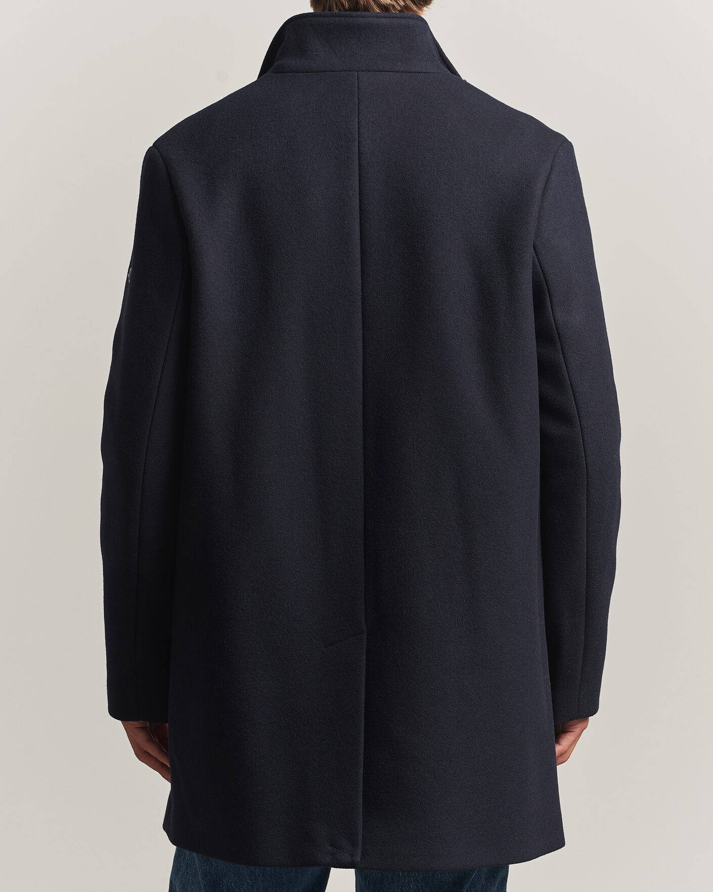 Hombres | Abrigos y chaquetas | J.Lindeberg | Lexon Wool Coat JL Navy