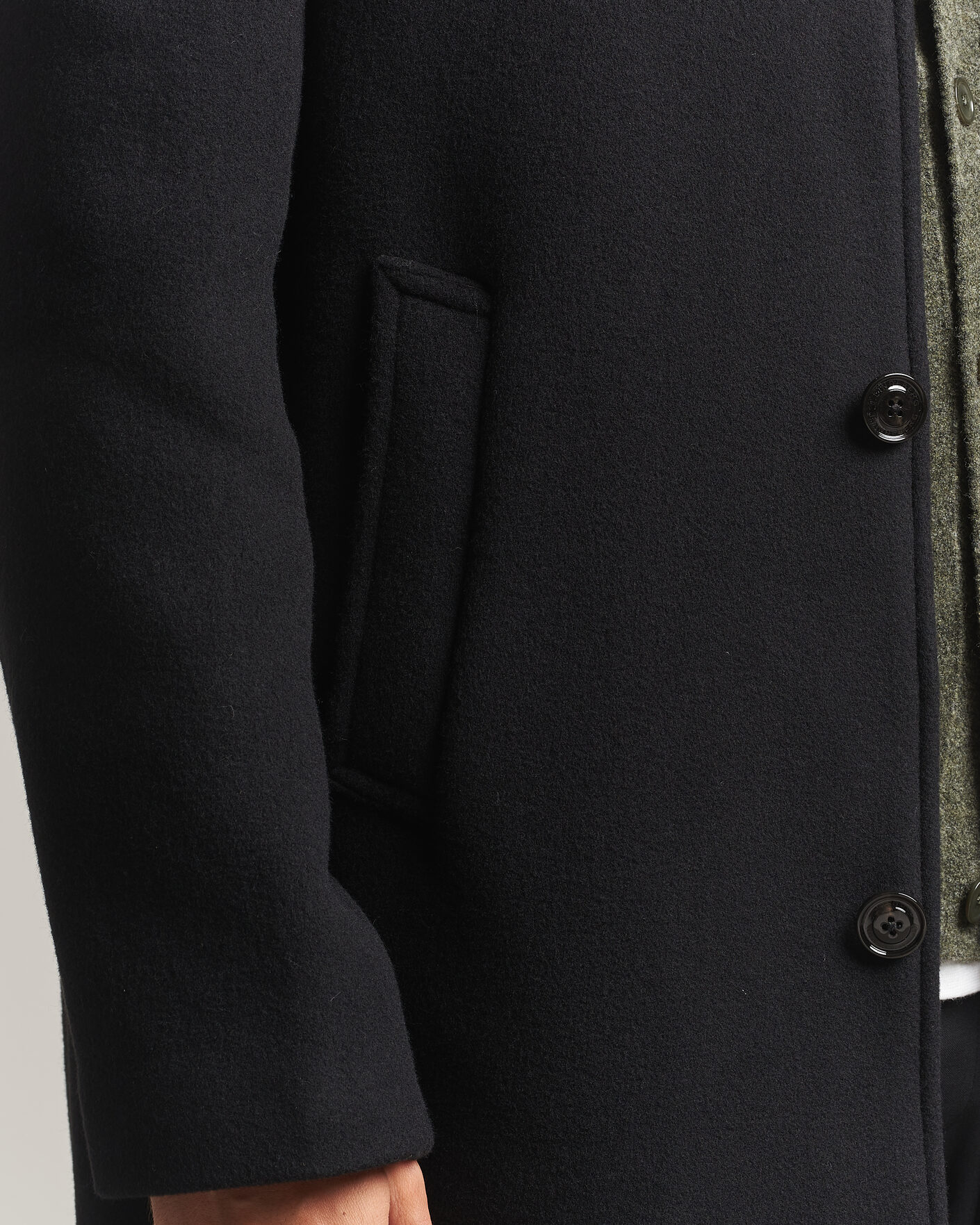 Hombres | Abrigos y chaquetas | J.Lindeberg | Lexon Wool Coat Black