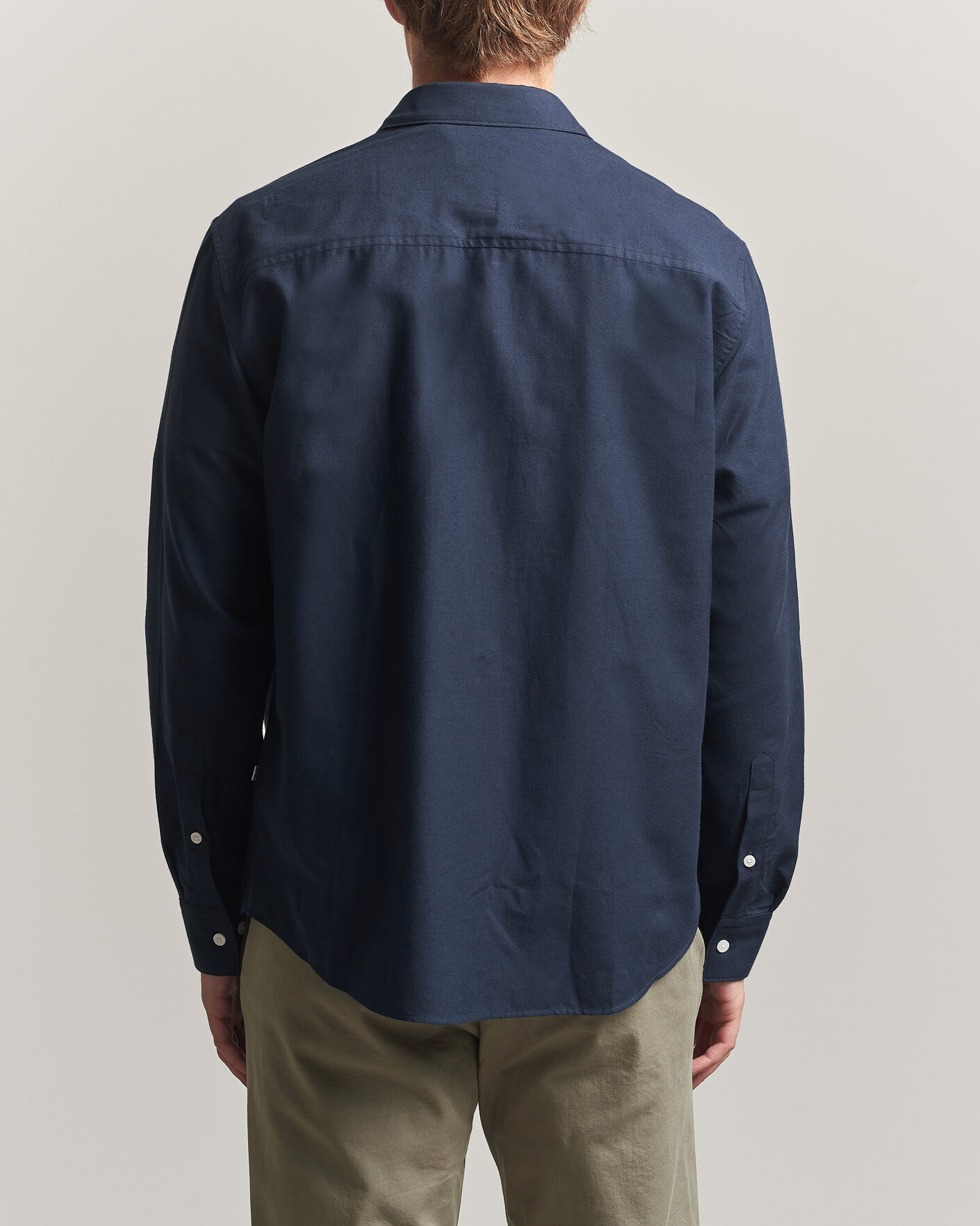 Hombres | Camisas | J.Lindeberg | Marlon Flannel Shirt JL Navy