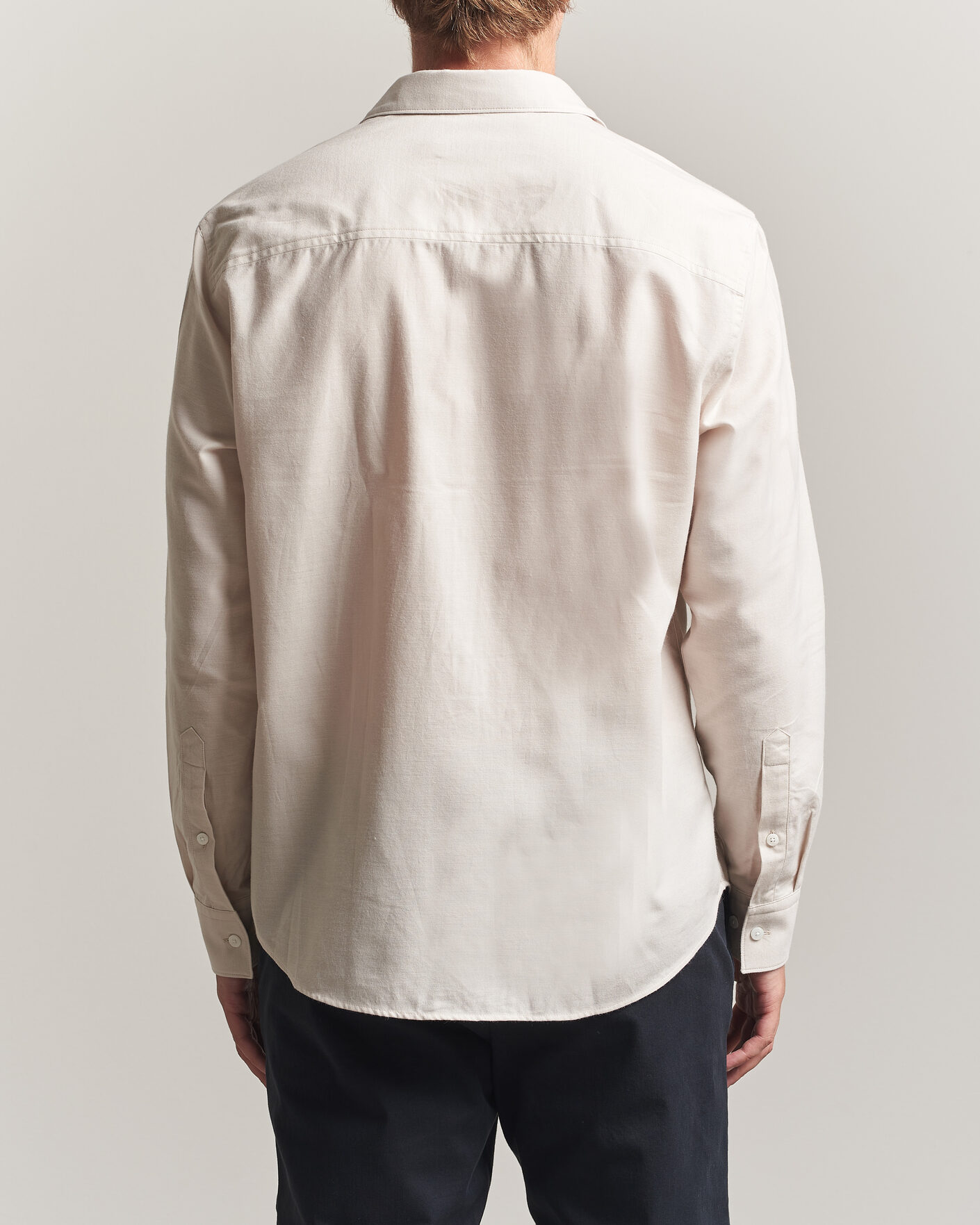 Hombres | Camisas | J.Lindeberg | Marlon Flannel Shirt Moonbeam