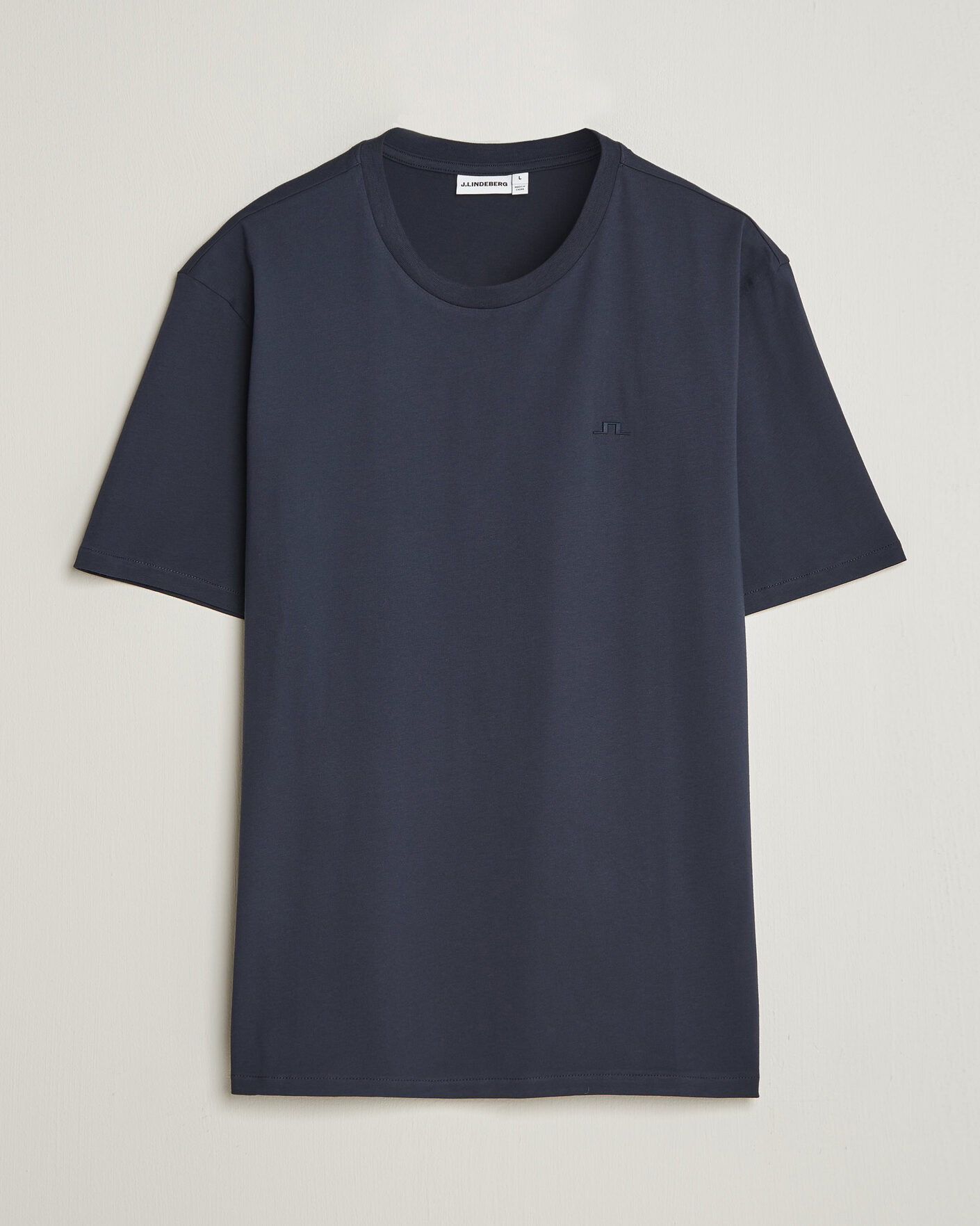 Hombres | Camisetas | J.Lindeberg | Alpha Crew Neck T-Shirt JL Navy