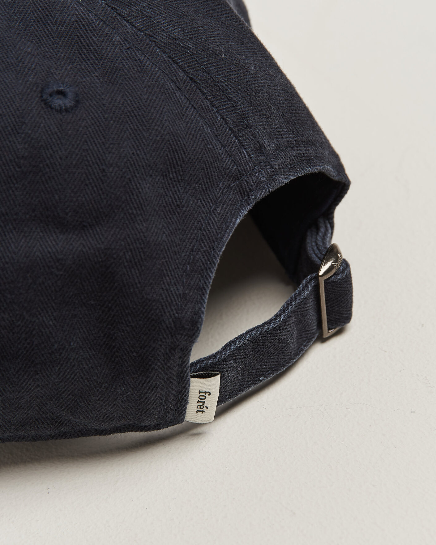 Hombres | Sombreros y gorras | Forét | Bird Washed Herringbone Cap Navy