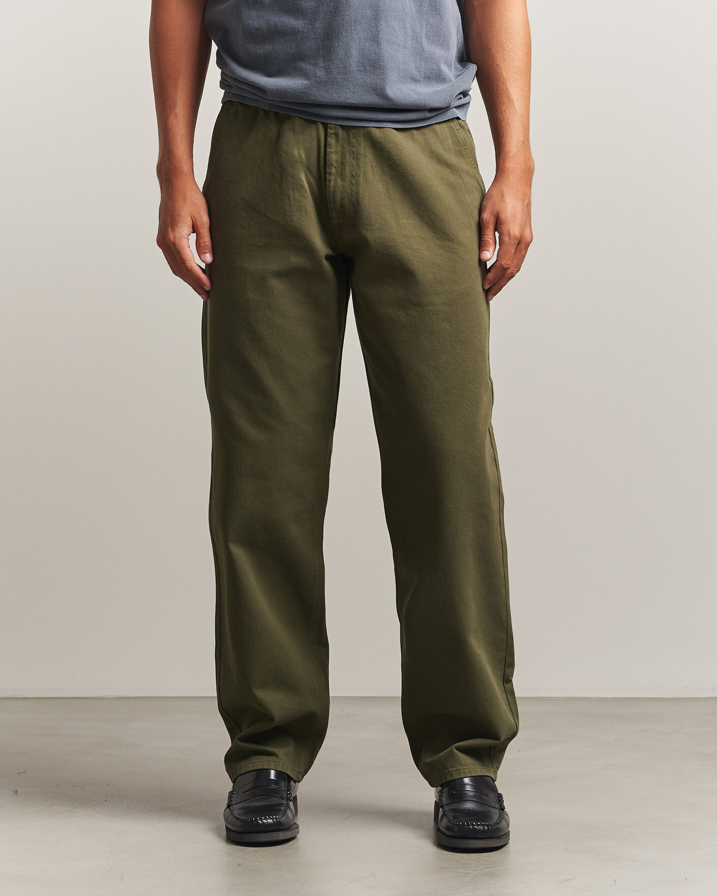 Hombres | Pantalones | Forét | Clay Twill Pants Army