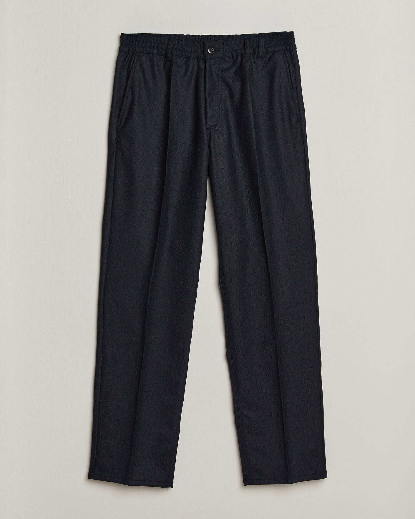 Hombres | Pantalones | Forét | Clay Wool Pants Navy