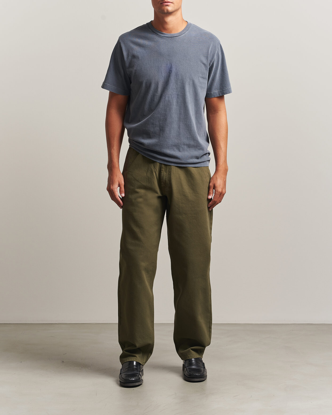 Hombres | Camisetas | Forét | Clover T-Shirt Navy