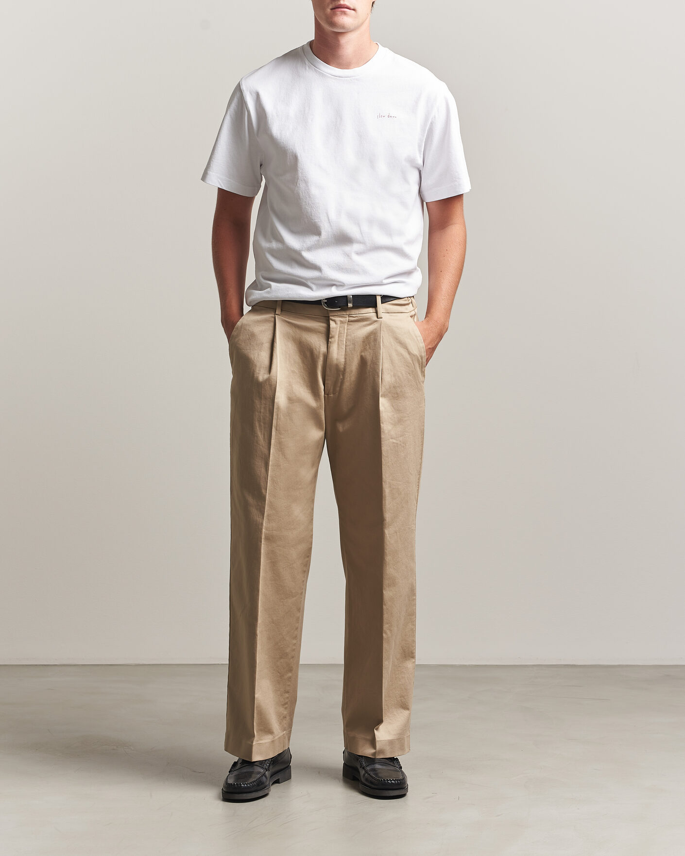 Hombres | Camisetas | Forét | Haze T-Shirt White