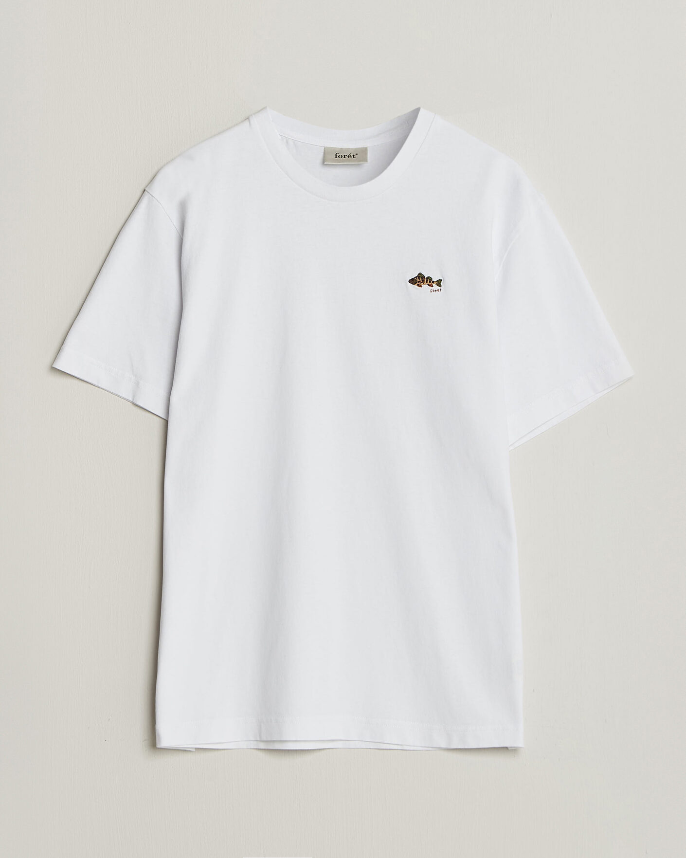 Hombres | Camisetas | Forét | Perch T-Shirt White