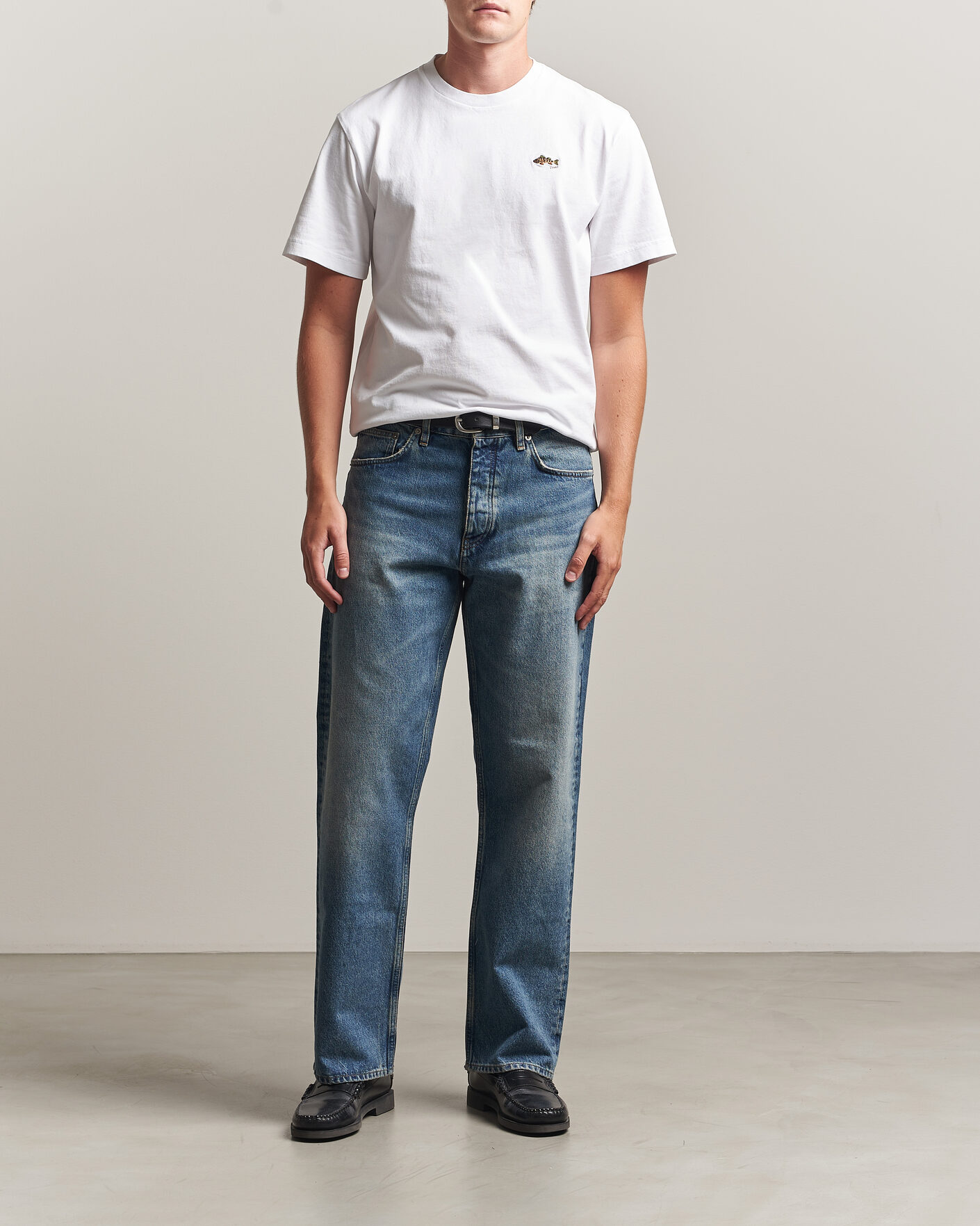 Hombres | Camisetas | Forét | Perch T-Shirt White