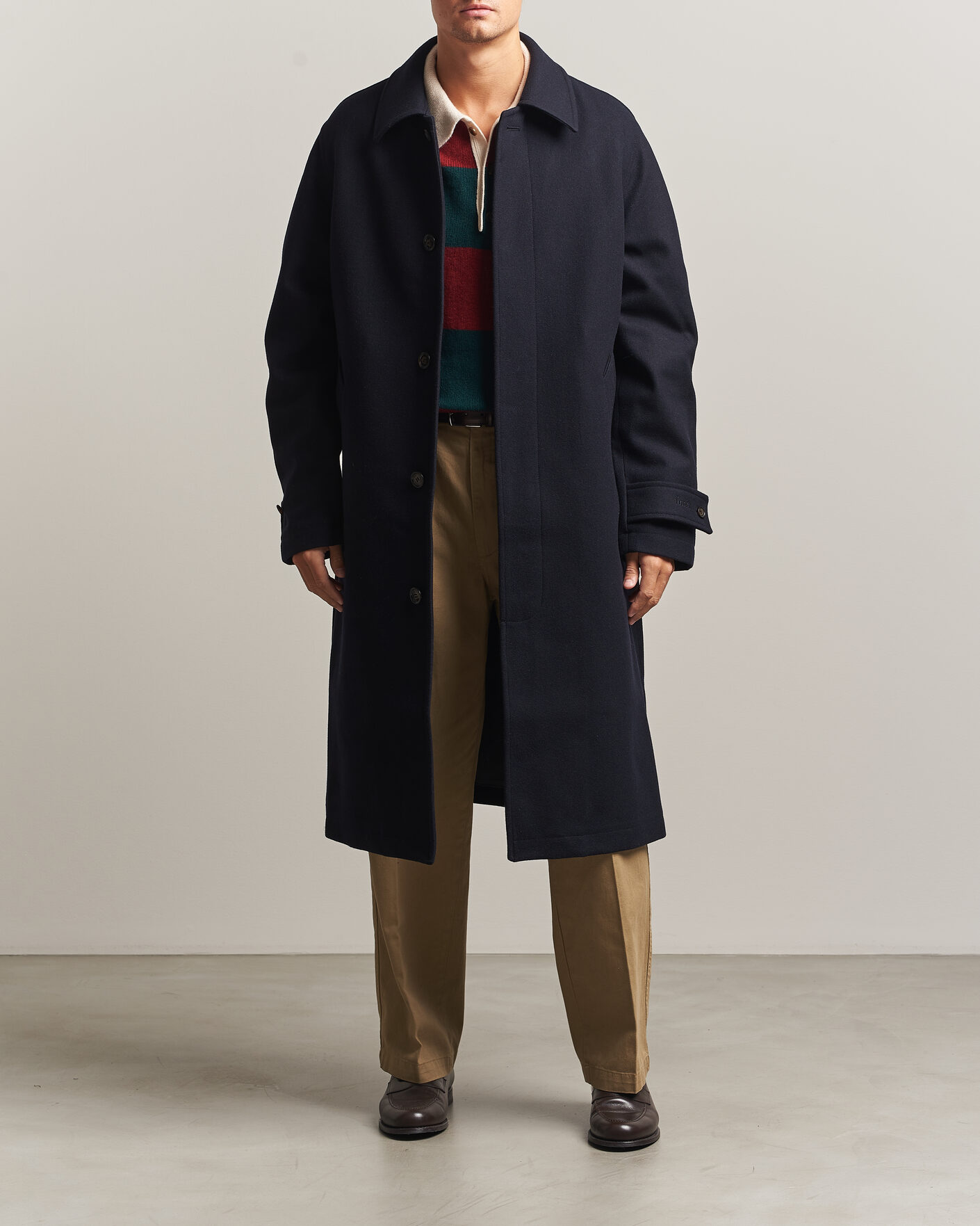 Hombres | Abrigos y chaquetas | Forét | Pine Wool Coat Navy