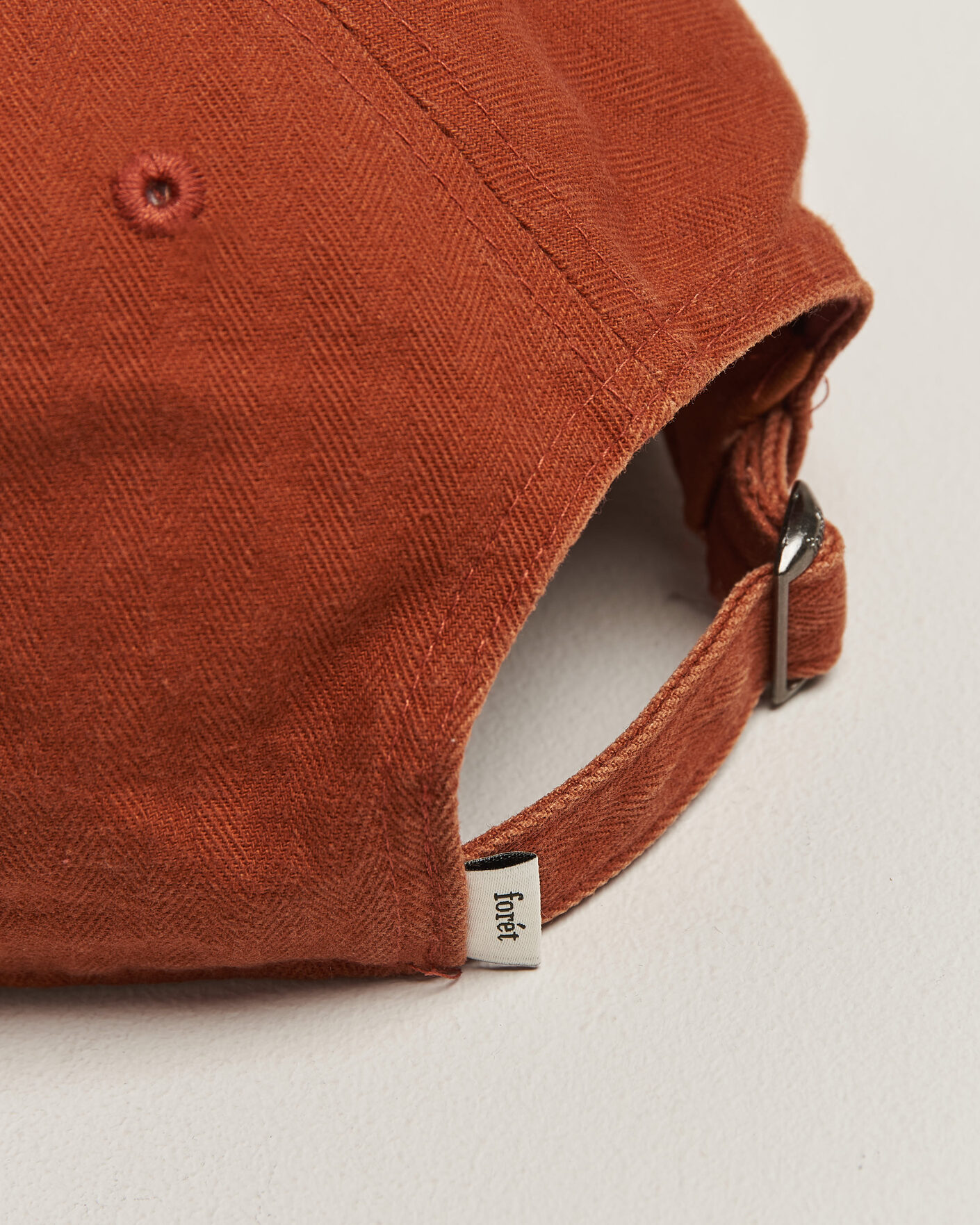 Hombres | Sombreros y gorras | Forét | Tree Washed Herringbone Cap Brown