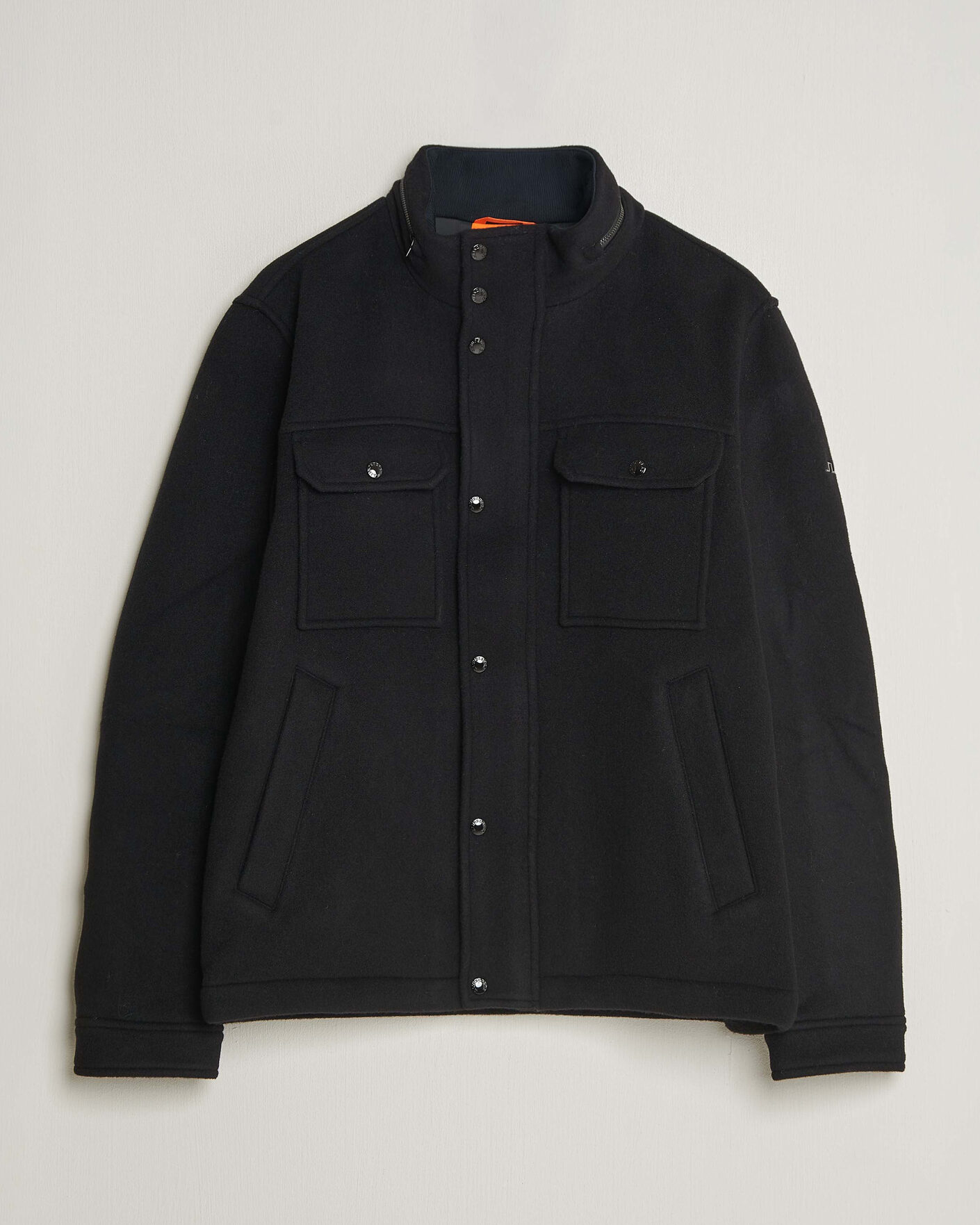 Hombres | Abrigos y chaquetas | J.Lindeberg | Bailey Wool Field Jacket Black