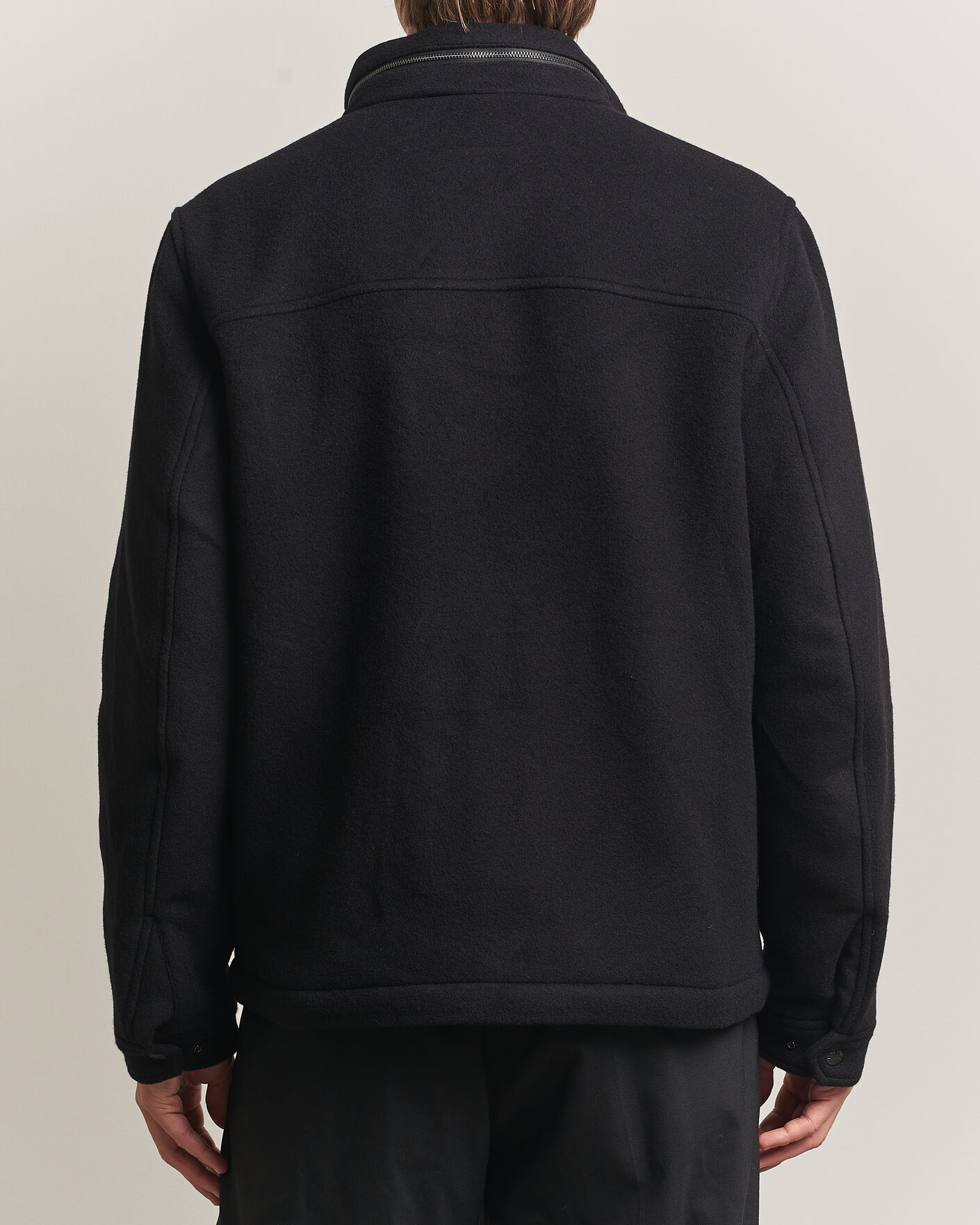 Hombres | Abrigos y chaquetas | J.Lindeberg | Bailey Wool Field Jacket Black