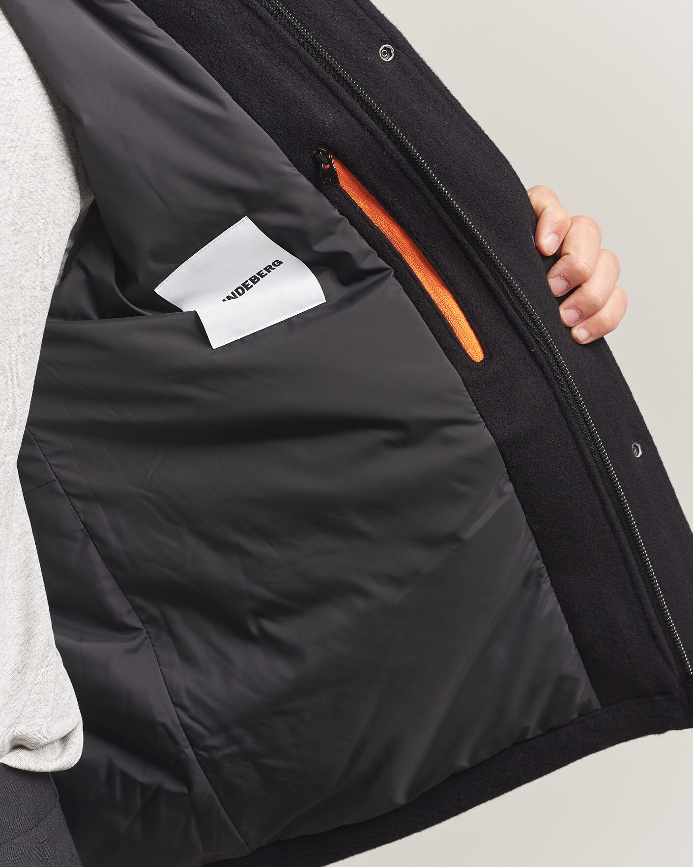 Hombres | Abrigos y chaquetas | J.Lindeberg | Bailey Wool Field Jacket Black