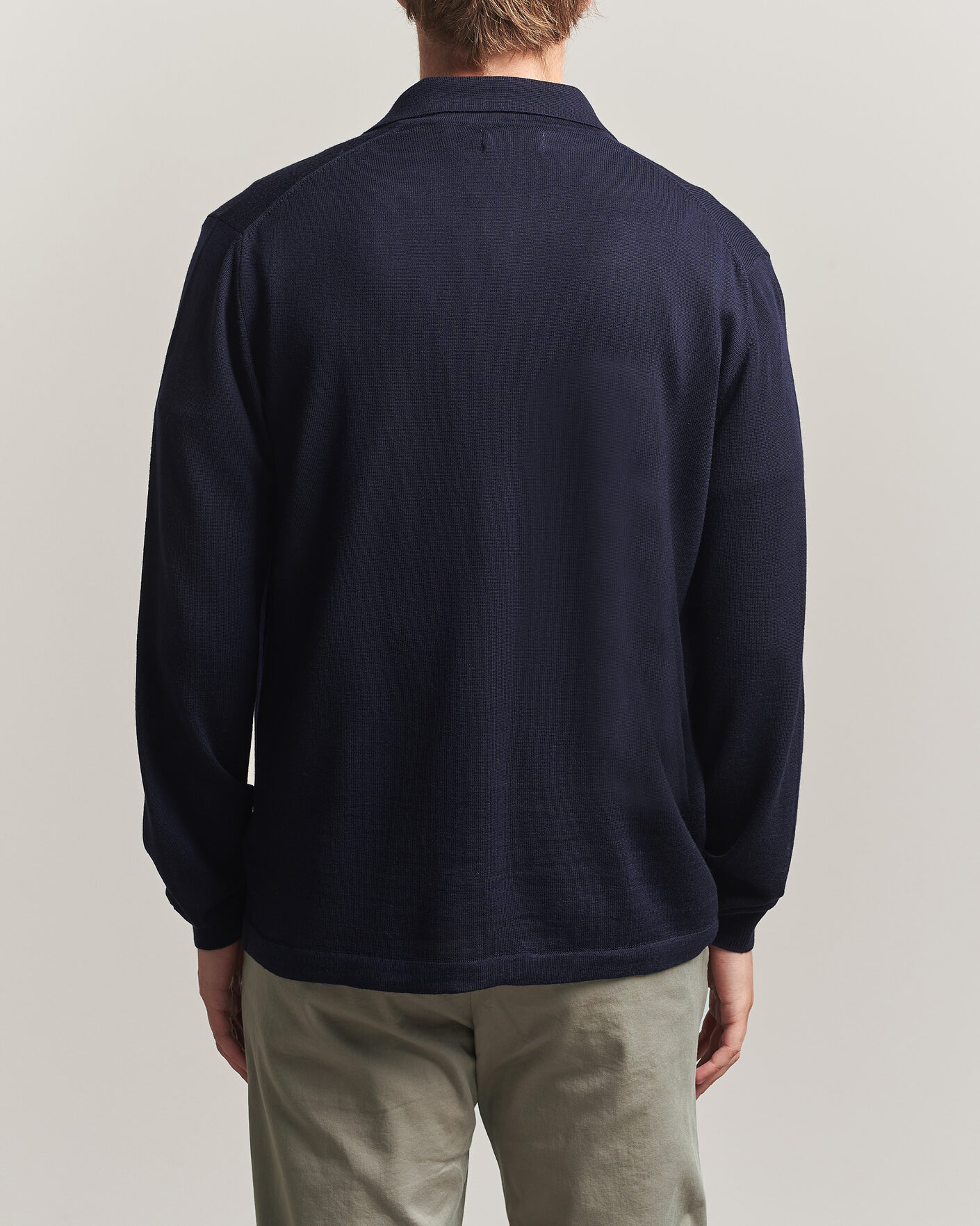 Hombres | Jerséis y prendas de punto | J.Lindeberg | Kaleb Merino Full Zip JL Navy