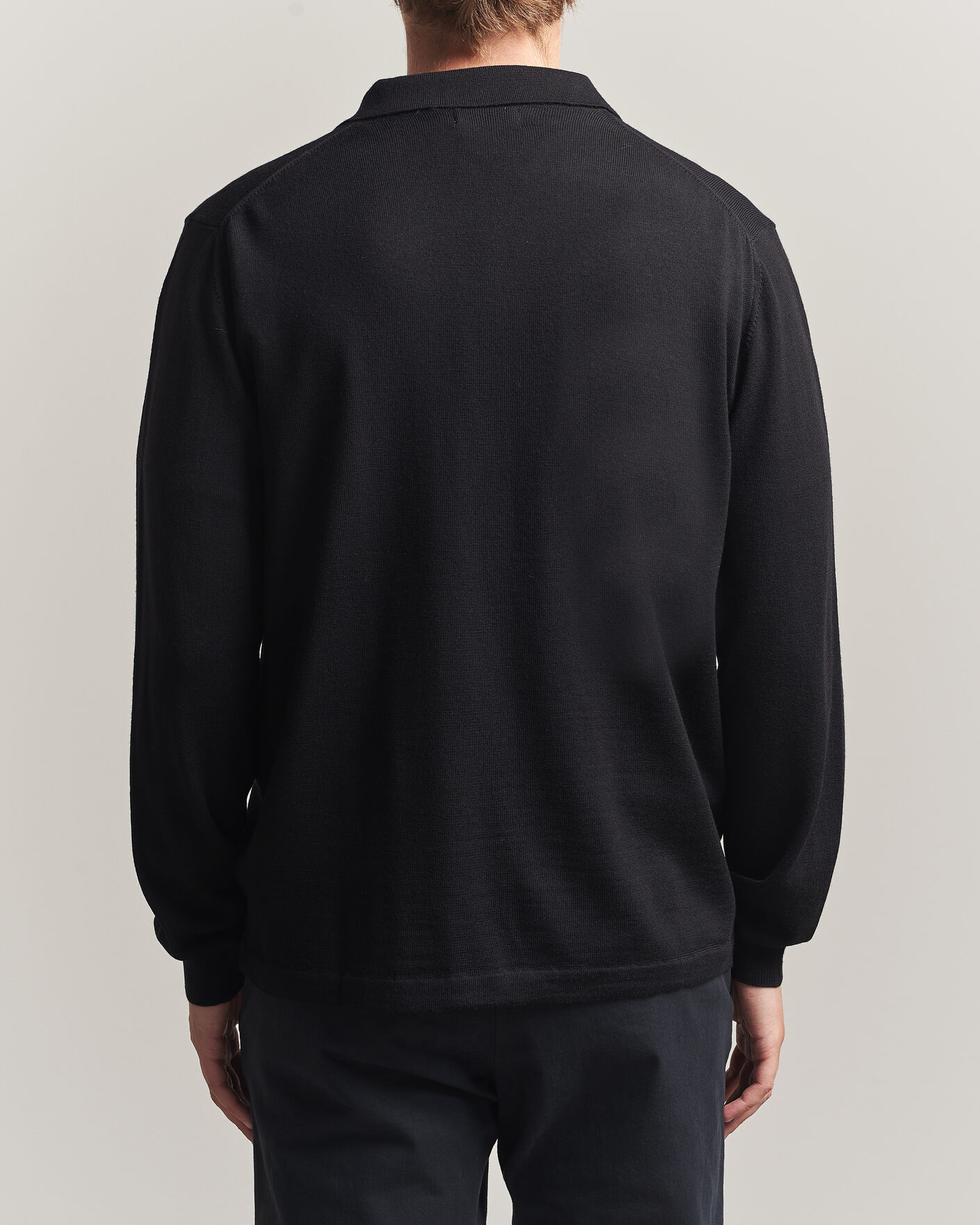 Hombres | Jerséis y prendas de punto | J.Lindeberg | Kaleb Merino Full Zip Black