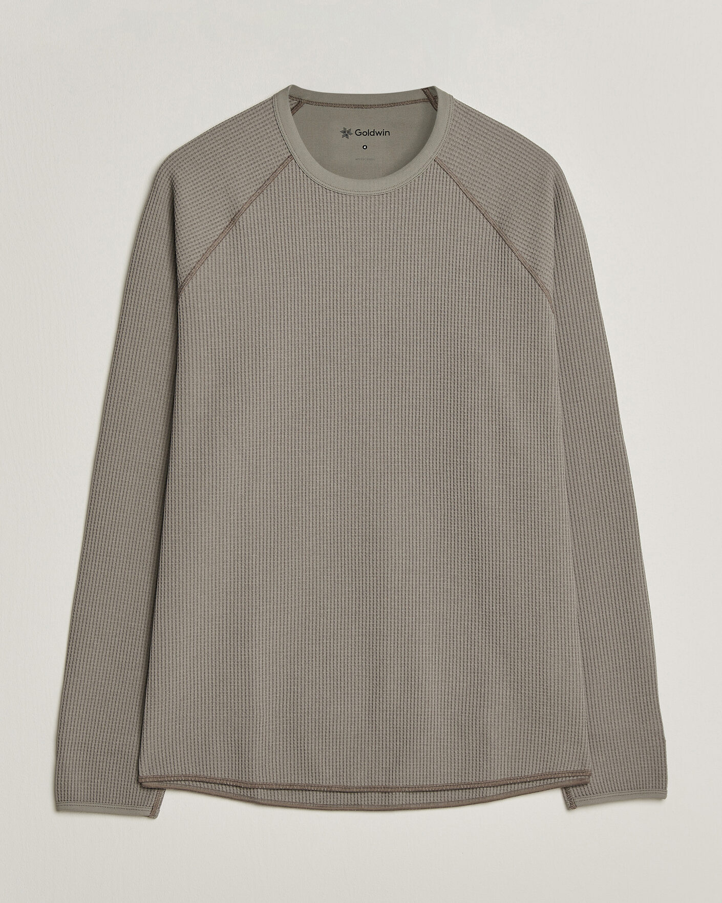 Hombres | Camisetas | Goldwin | WF Light Long Sleeve T-Shirt Arid Beige