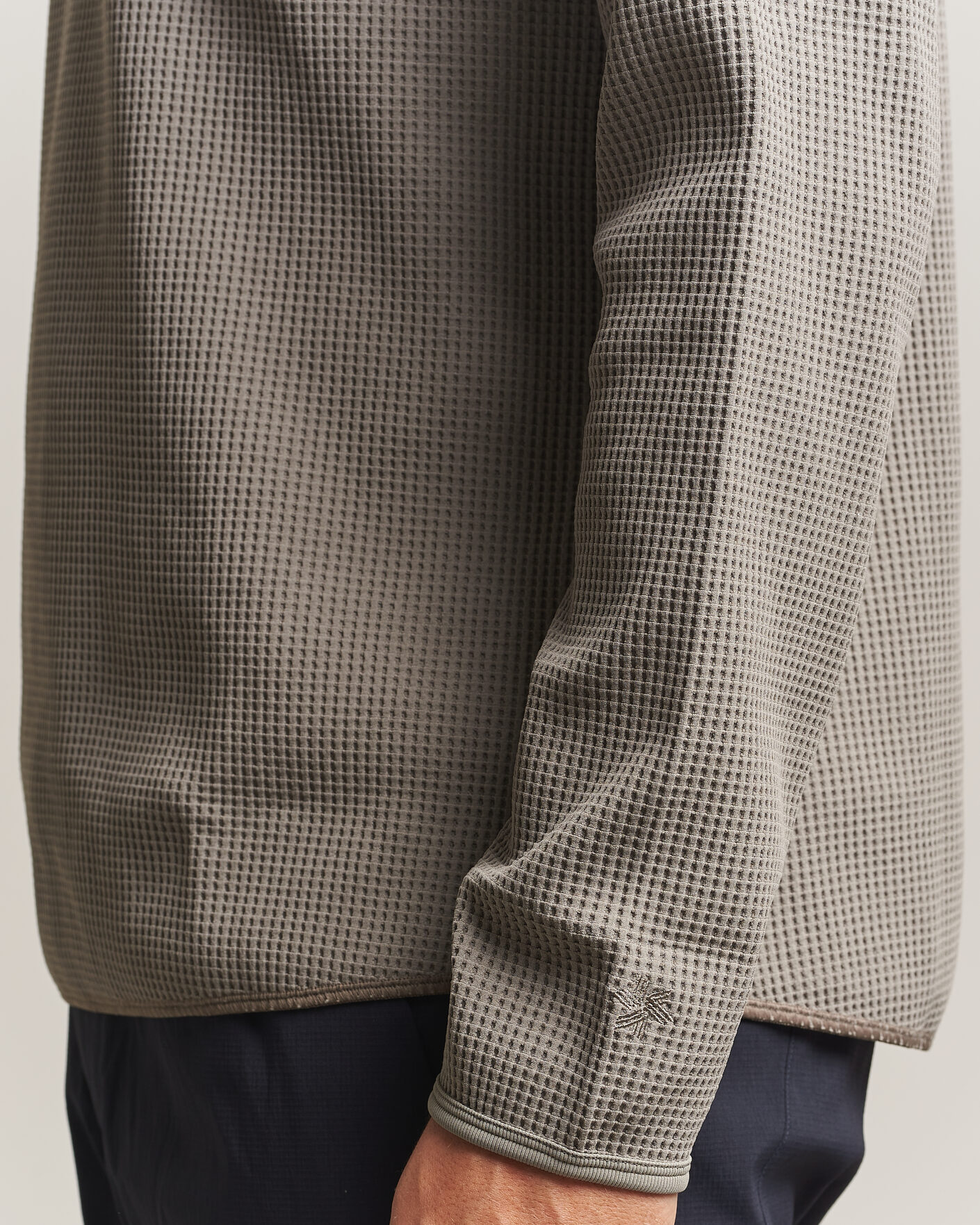 Hombres | Camisetas | Goldwin | WF Light Long Sleeve T-Shirt Arid Beige