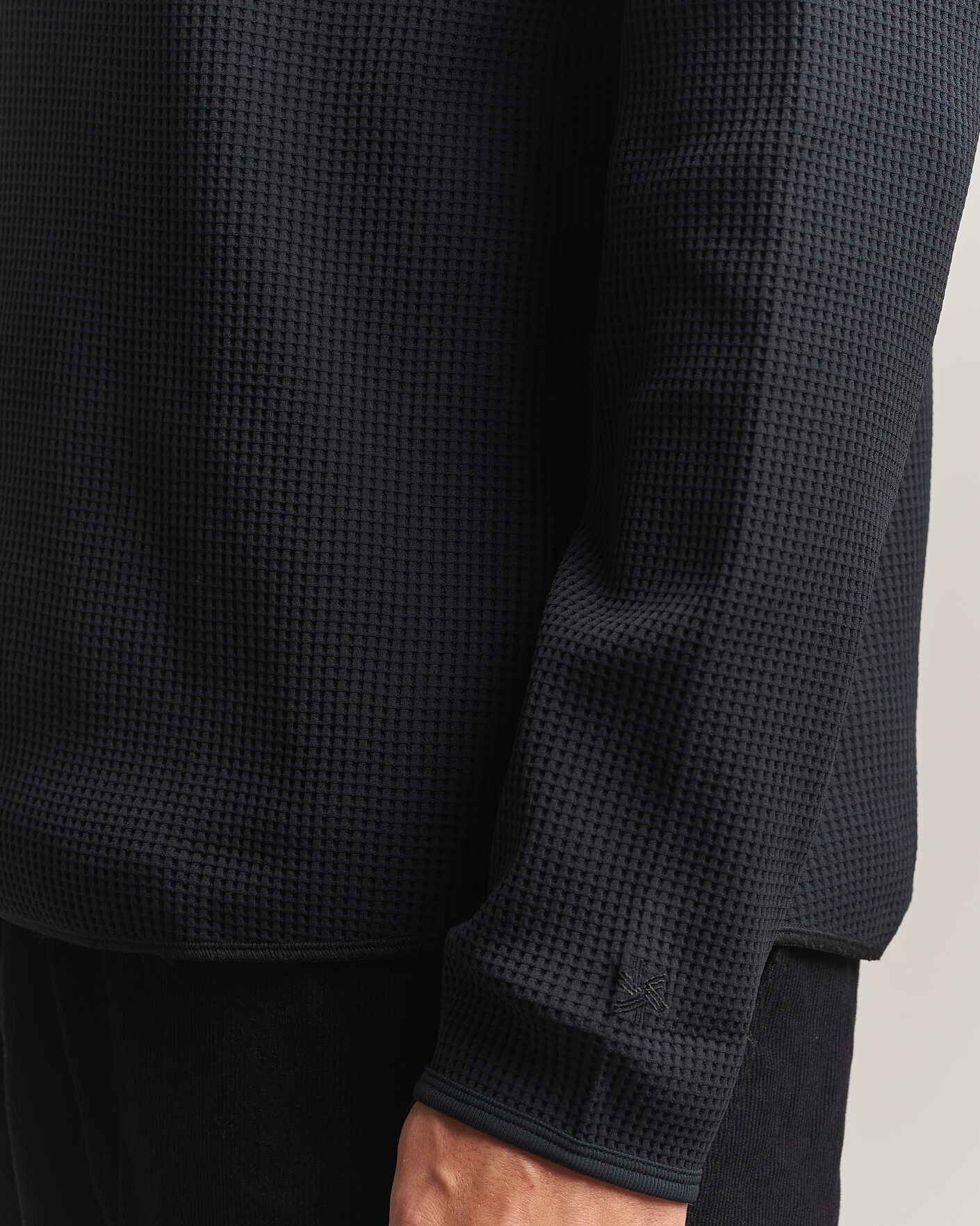 Hombres | Camisetas | Goldwin | WF Light Long Sleeve T-Shirt Black