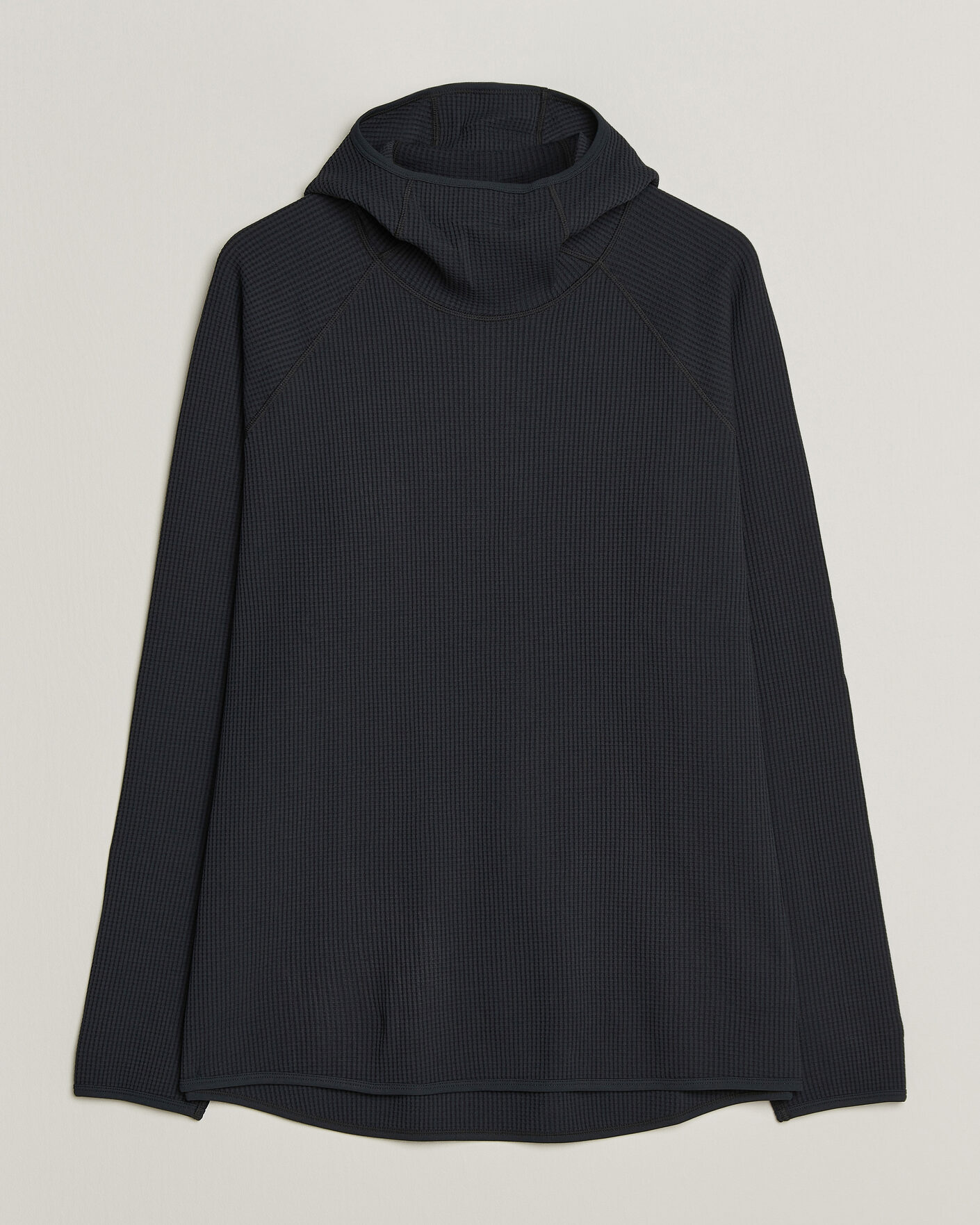 Hombres | Jerséis y prendas de punto | Goldwin | WF Light Long Sleeve Hoodie Black