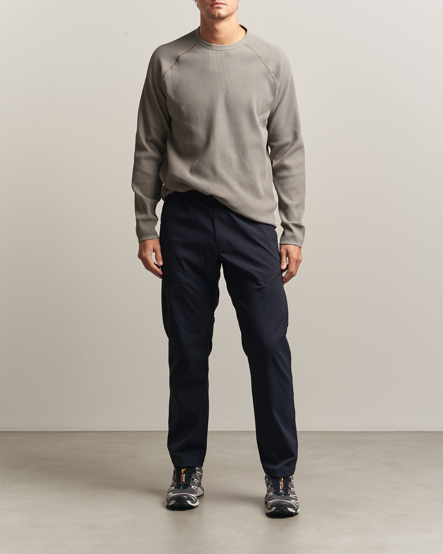 Hombres | Pantalones | Goldwin | Cordura Stretch Ventilating Pants Navy