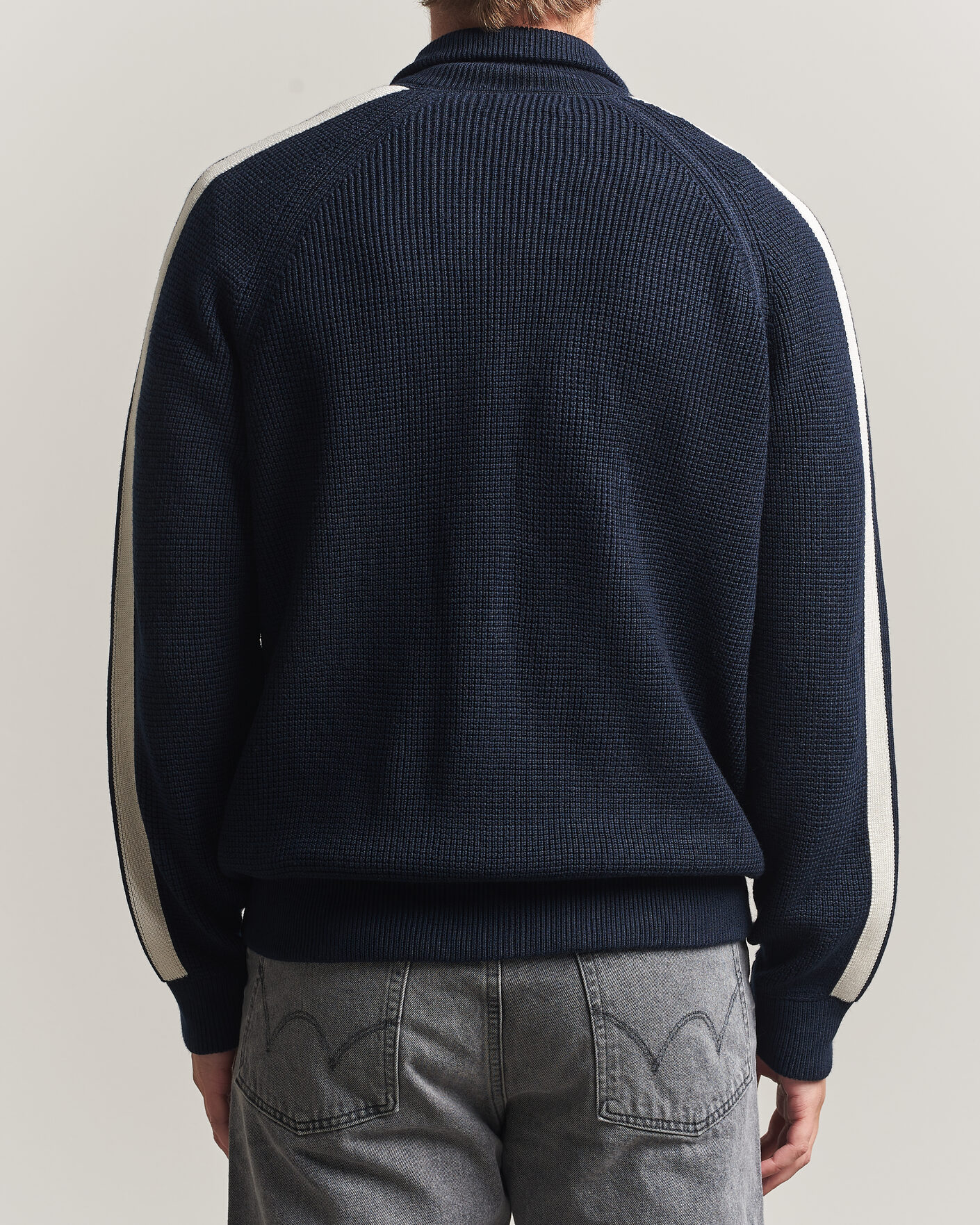 Hombres | Jerséis y prendas de punto | J.Lindeberg | Craig Knitted Full Zip JL Navy