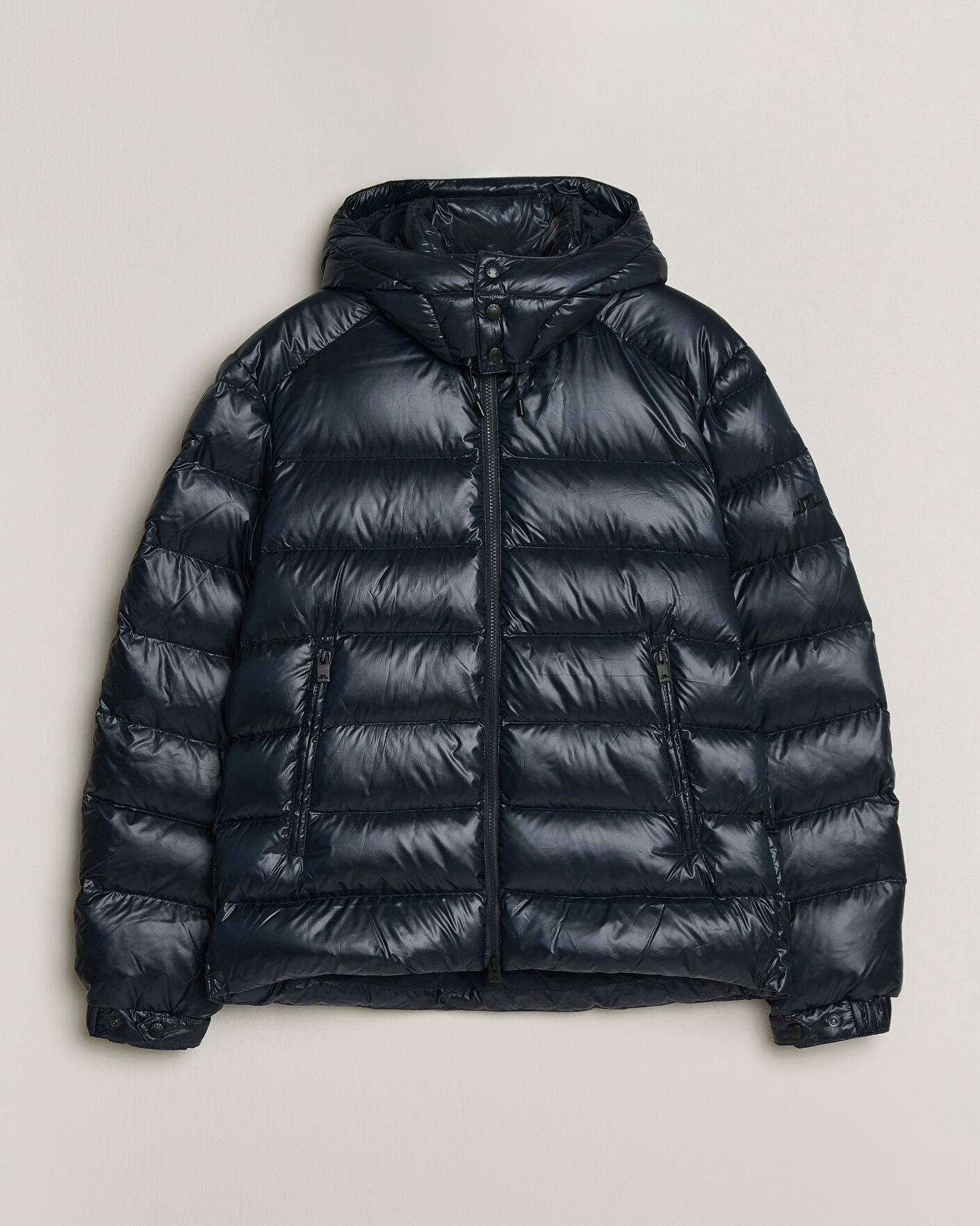 Hombres | Abrigos y chaquetas | J.Lindeberg | Creek Light Hooded Down Jacket JL Navy