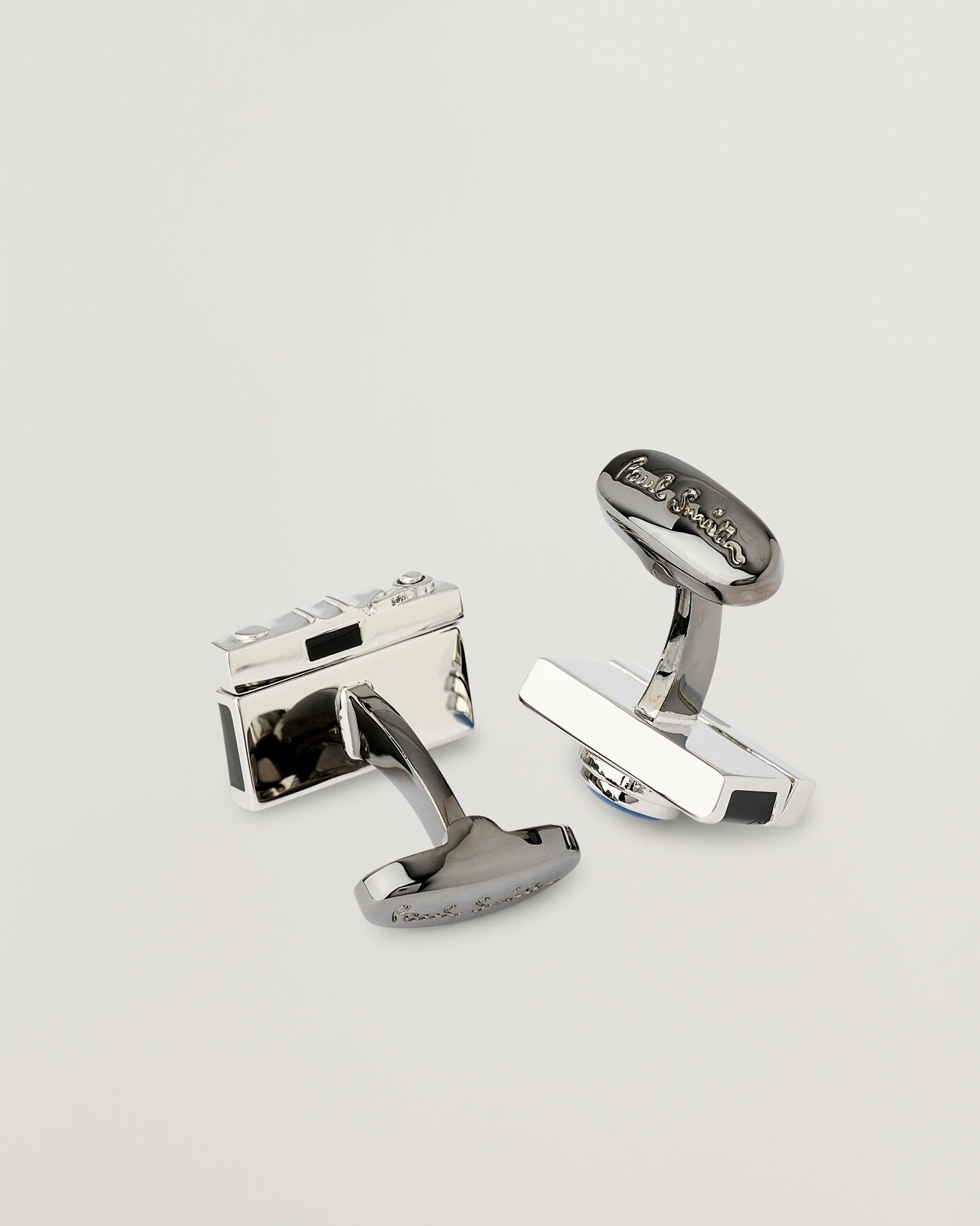 Hombres | Gemelos | Paul Smith | Camera Cufflink Silver