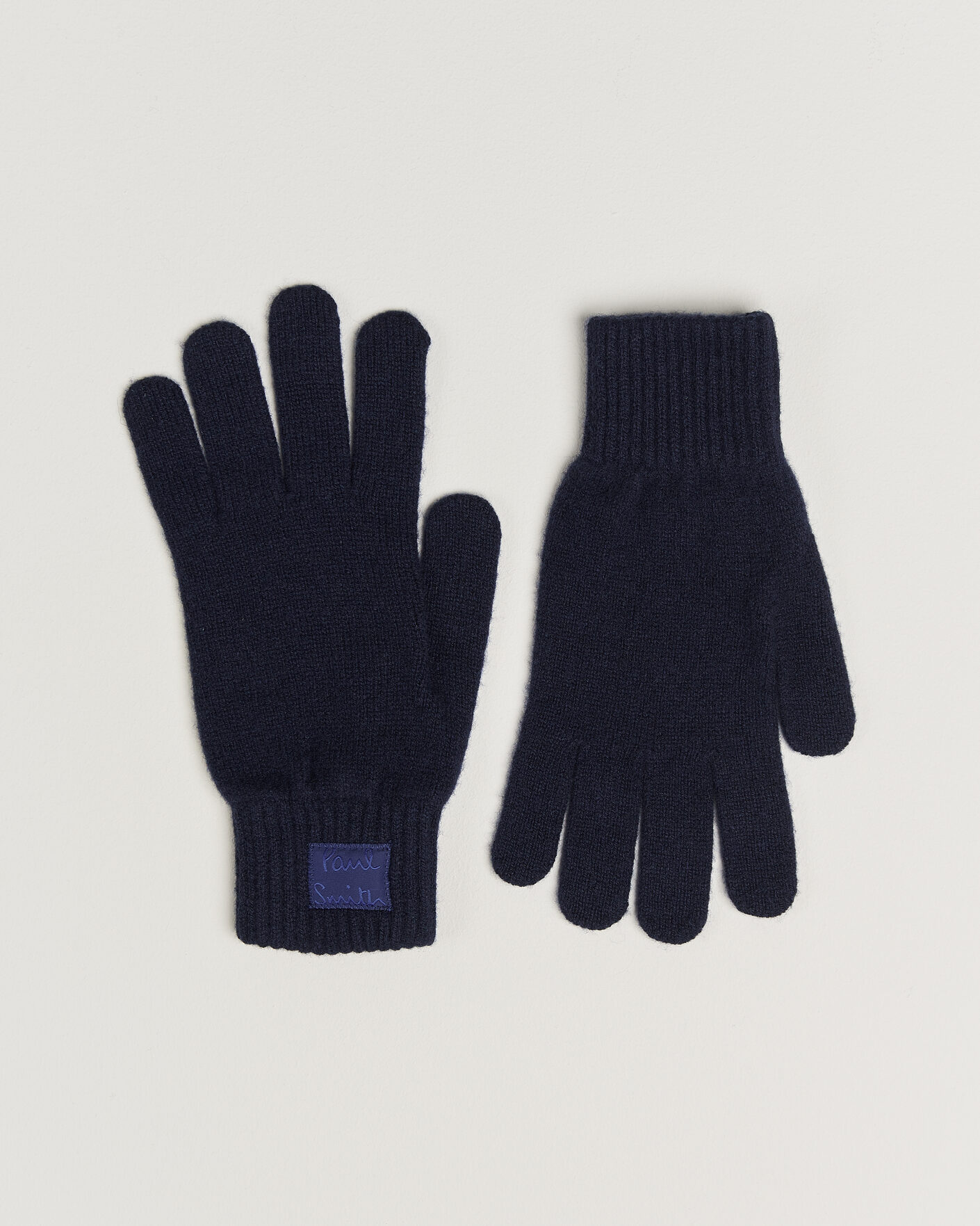 Hombres | Guantes | Paul Smith | Cashmere Glove Navy