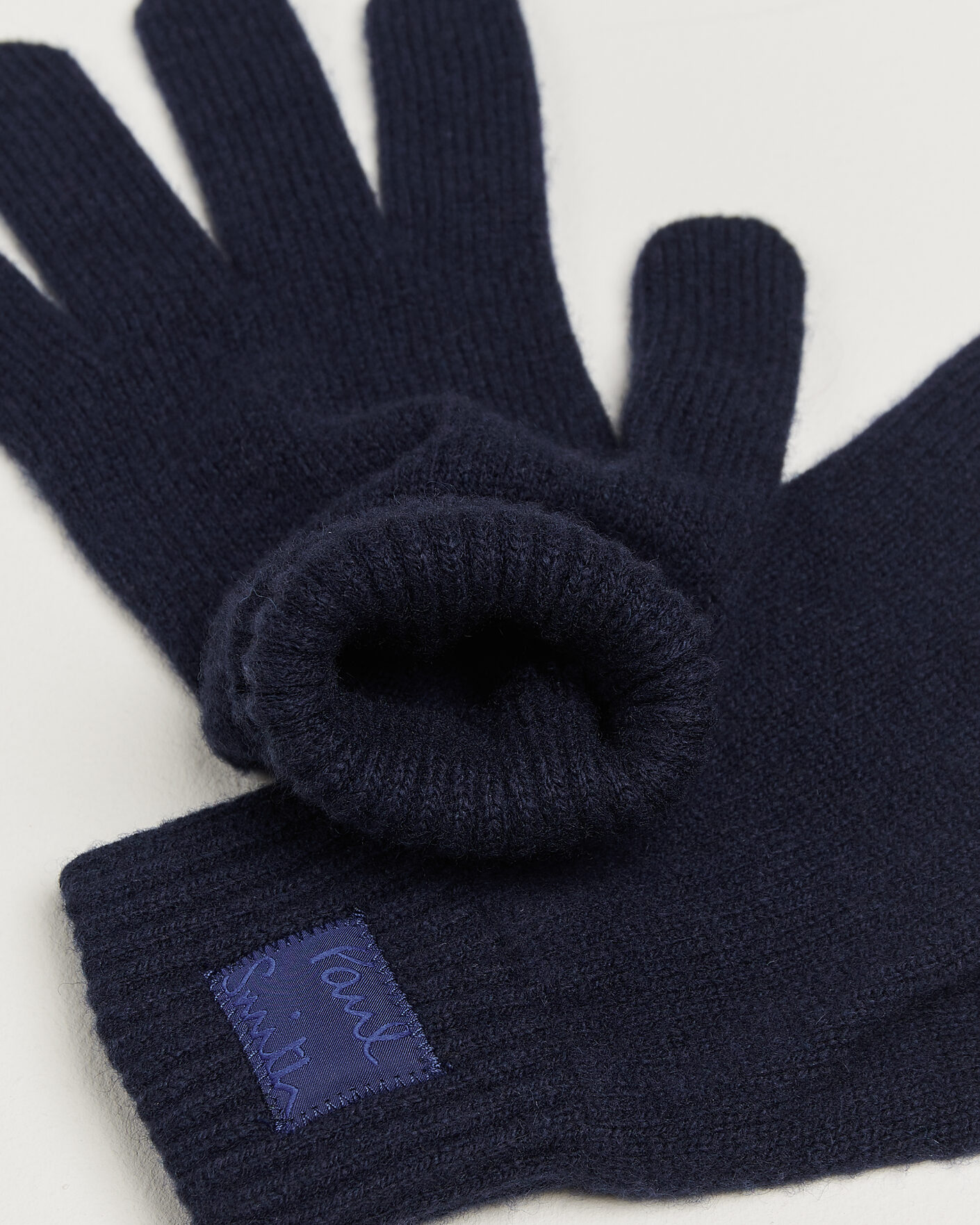 Hombres | Guantes | Paul Smith | Cashmere Glove Navy