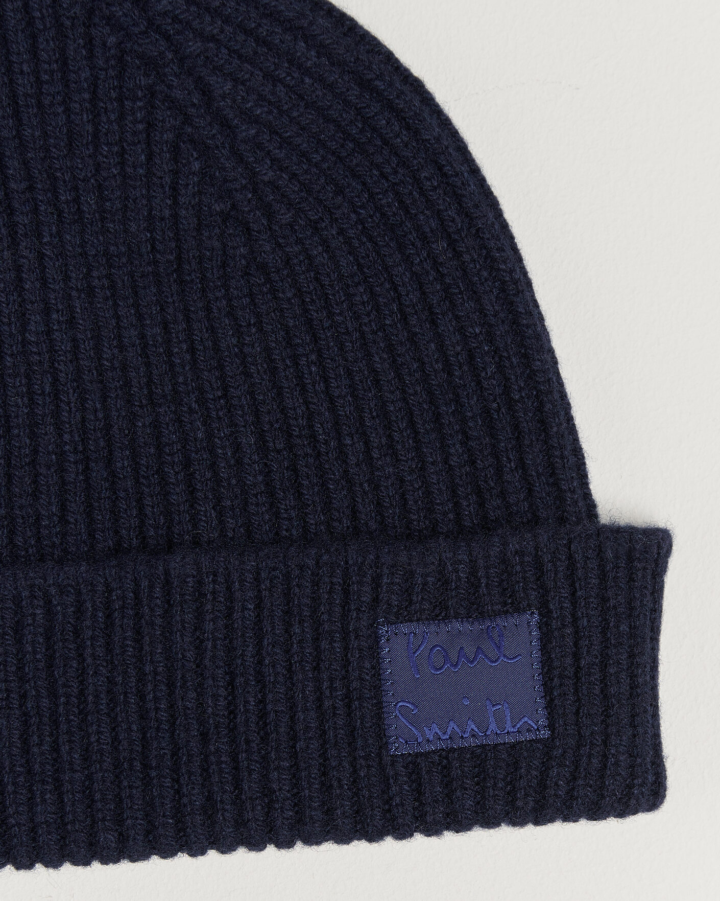 Hombres | Gorros | Paul Smith | Cashmere Beanie Navy
