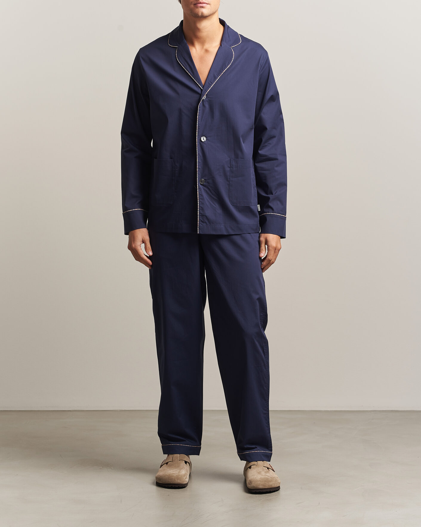 Hombres | Pijamas y batas | Paul Smith | Signature Piped Pyjama Set Navy