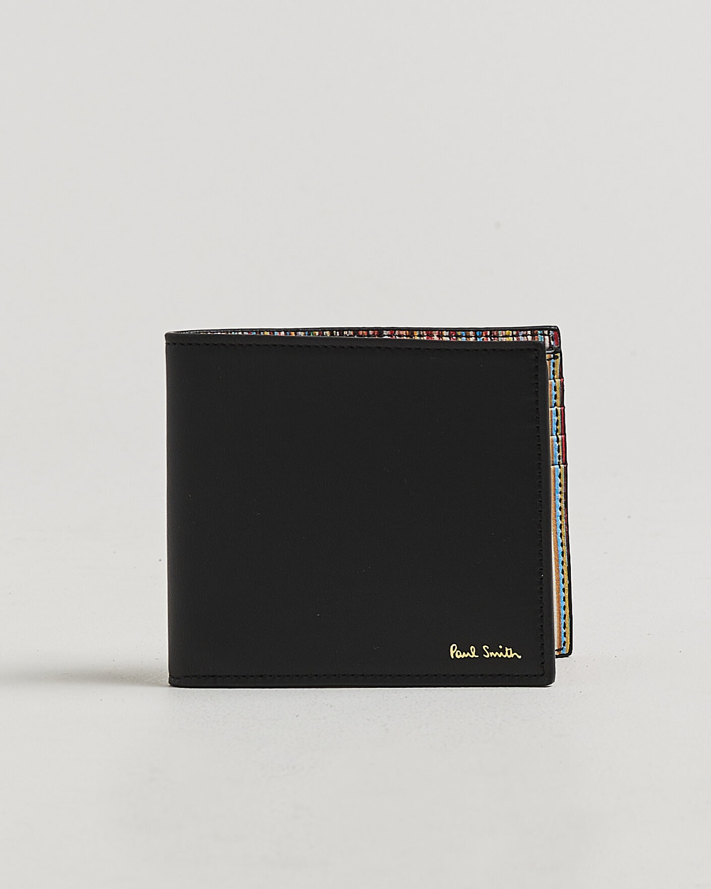 Hombres | Billeteras | Paul Smith | Signature Stripe Billfold Black