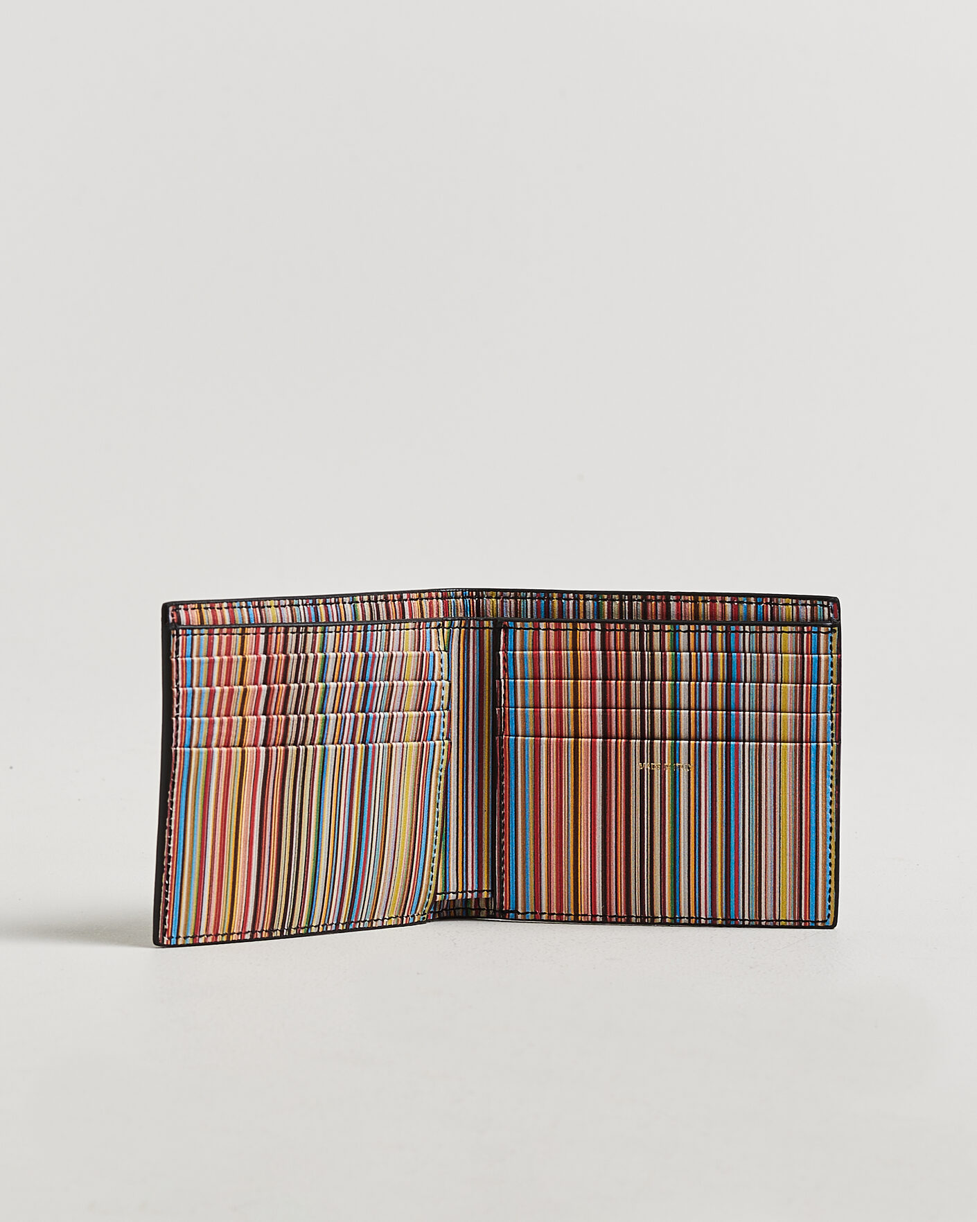Hombres | Billeteras | Paul Smith | Signature Stripe Billfold Black