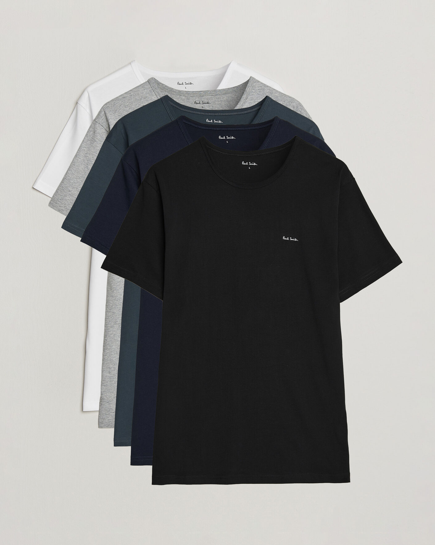 Hombres | Camisetas | Paul Smith | 5-Pack Crew Neck T-Shirt Multi