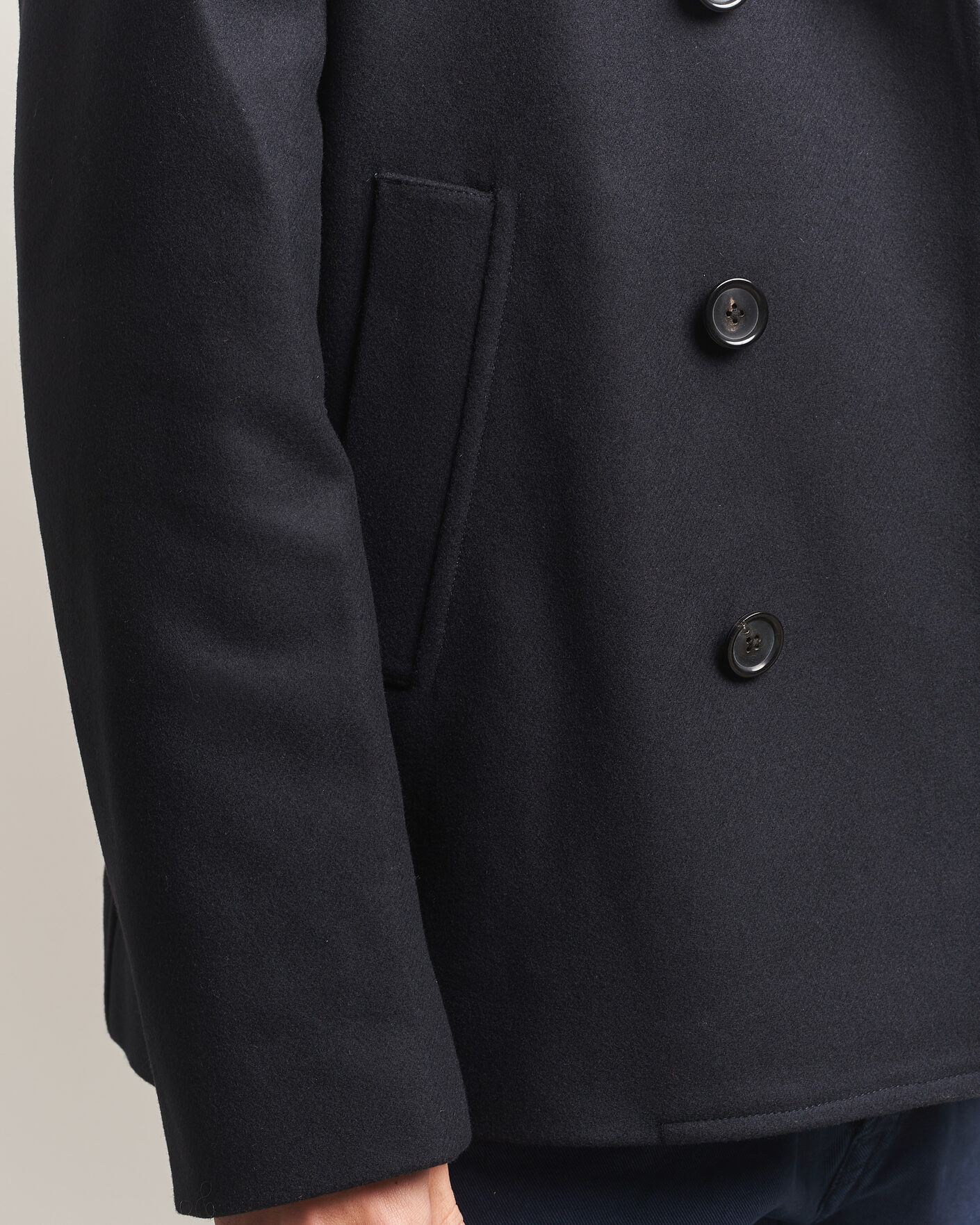 Hombres | Abrigos y chaquetas | PS Paul Smith | Wool Peacoat Navy