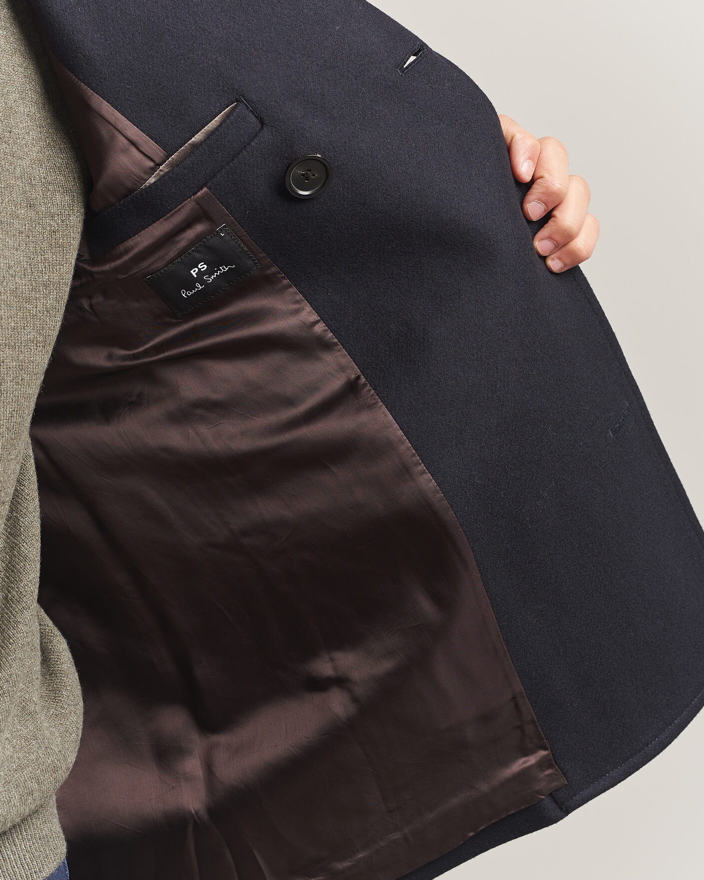 Hombres | Abrigos y chaquetas | PS Paul Smith | Wool Peacoat Navy