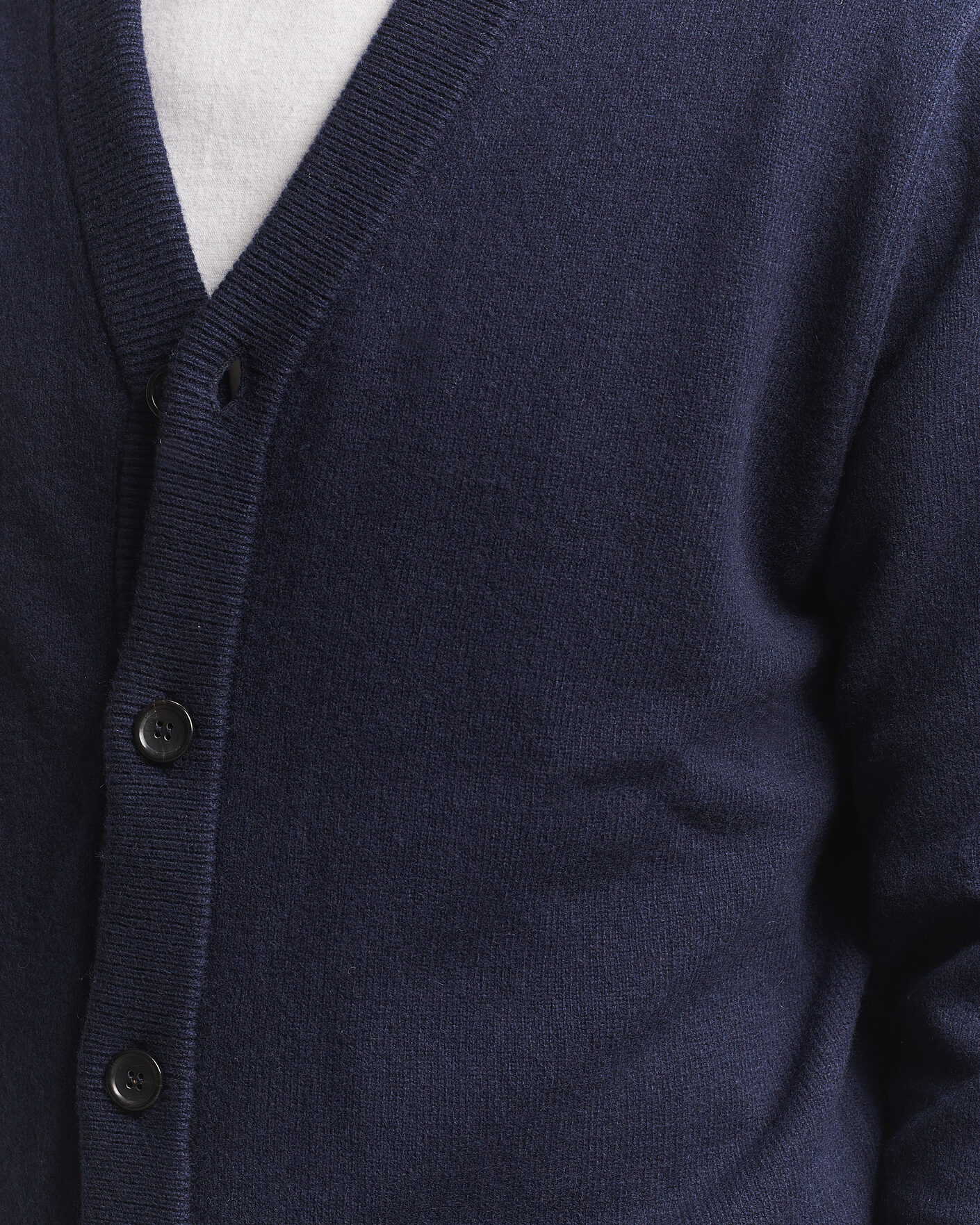 Hombres | Jerséis y prendas de punto | PS Paul Smith | Wool Knitted Cardigan Navy
