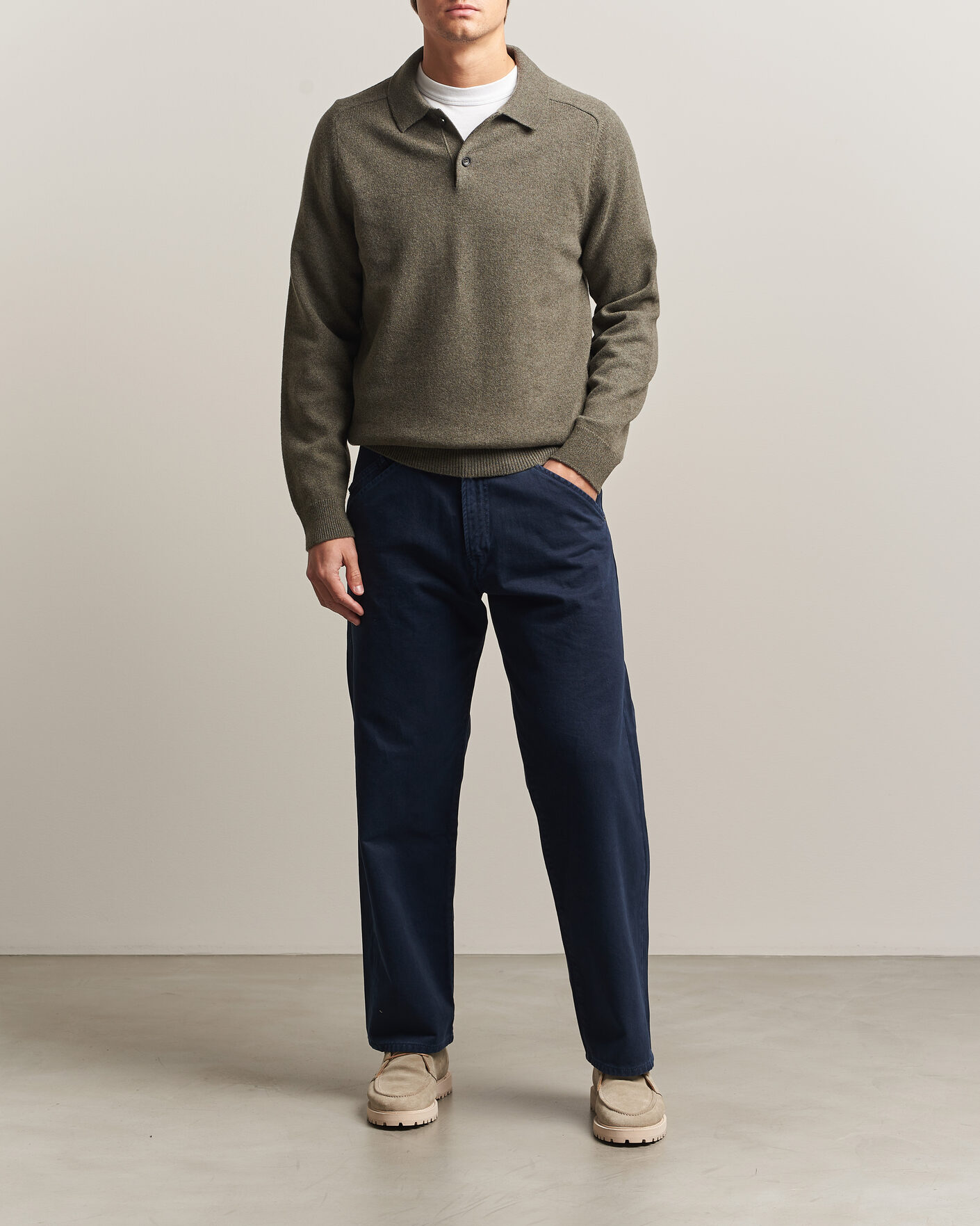 Hombres | Pantalones | PS Paul Smith | Relaxed Fit 5-Pocket Pants Navy