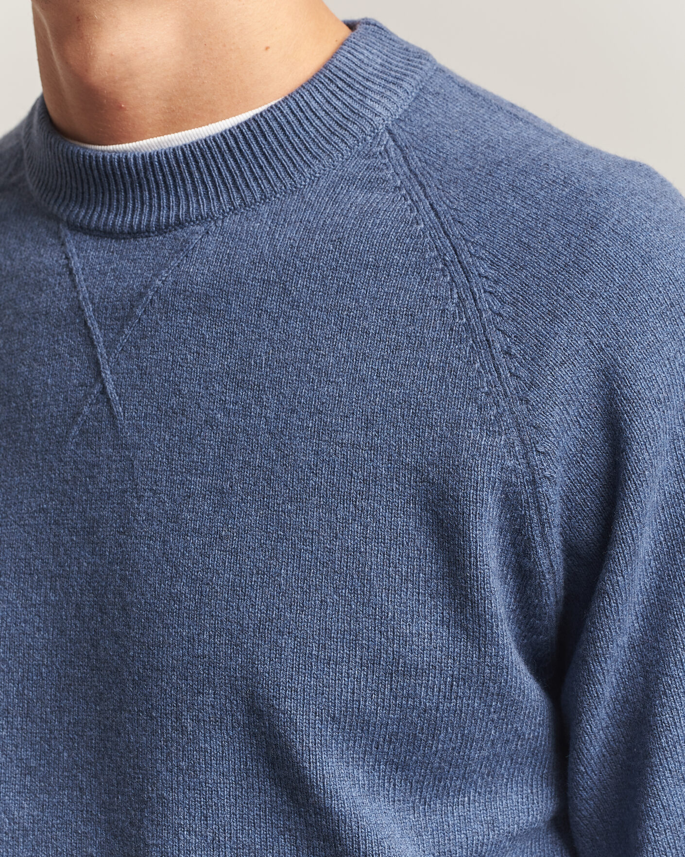 Hombres | Jerséis y prendas de punto | PS Paul Smith | Wool Knitted Sweater Blue